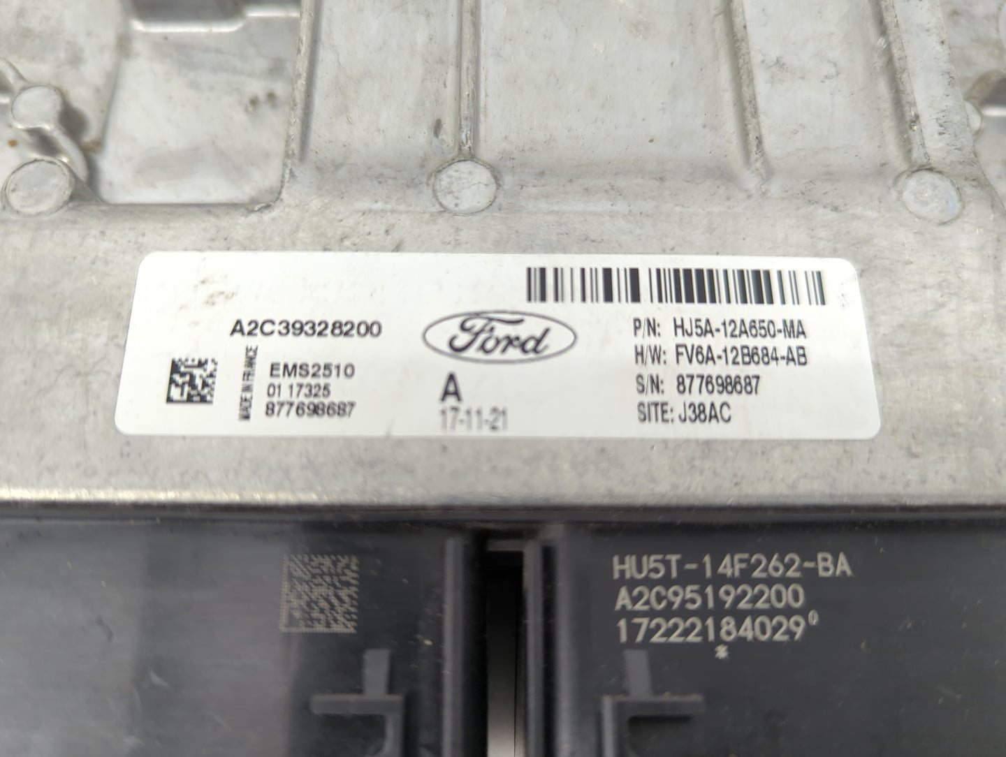 2017-2019 Ford Escape PCM Engine Control Computer ECU ECM PCU OEM P/N:HJ5A-12A650-MA Fits Fits 2017 2018 2019 OEM Used Auto 