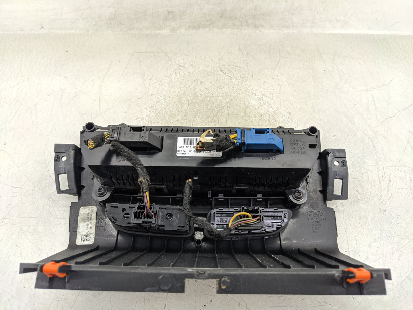 2018-2019 Ford Escape Climate Control Module Temperature AC/Heater Replacement P/N:GJ5T-18C612-CH Fits Fits 2018 2019 OEM Us