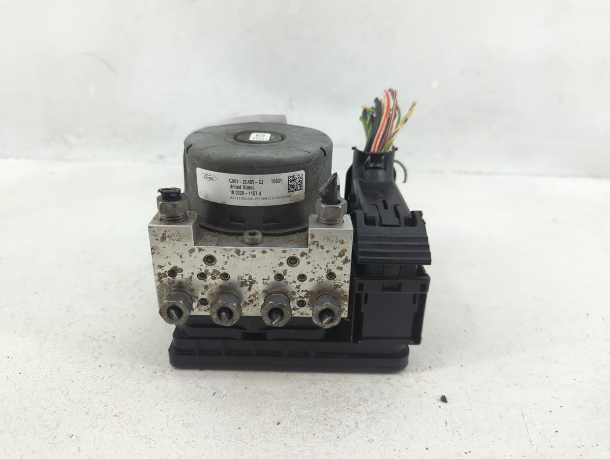 2017-2019 Ford Escape Anti-Lock Brake ABS Pump Module Actuator OEM P/N:GV61-2C405-CJ Fits Fits 2017 2018 2019 OEM Used Auto 