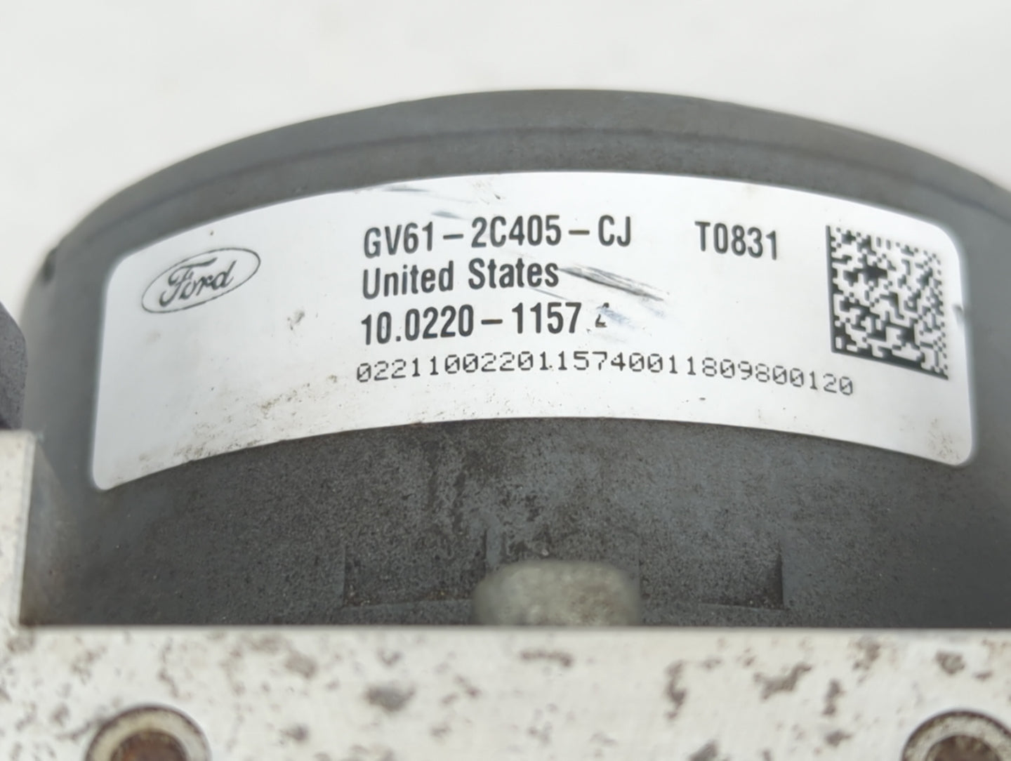 2017-2019 Ford Escape ABS Pump Control Module Replacement P/N:GV61-2C405-CJ Fits Fits 2017 2018 2019 OEM Used Auto Parts - O