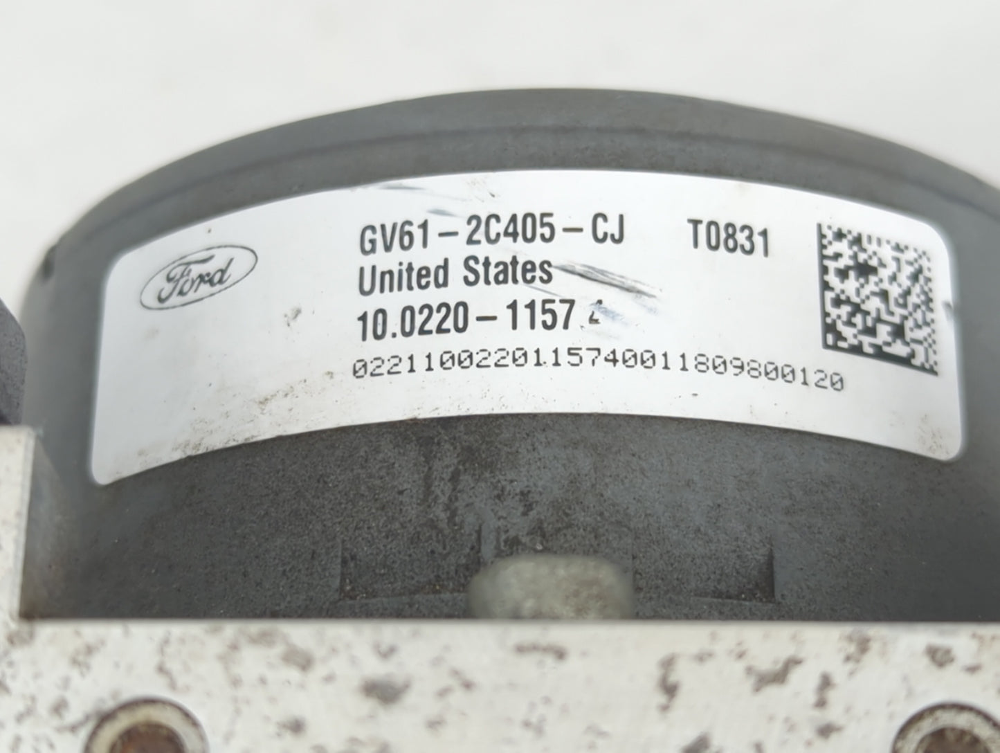 2017-2019 Ford Escape ABS Pump Control Module Replacement P/N:GV61-2C405-CJ Fits Fits 2017 2018 2019 OEM Used Auto Parts - O