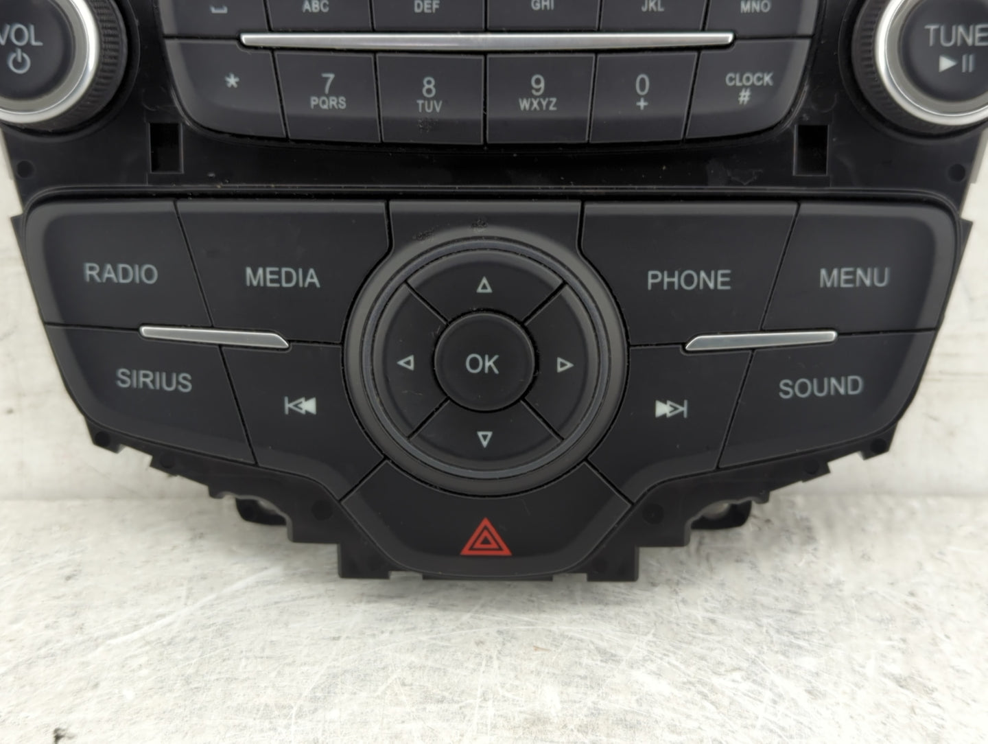 2017-2019 Ford Escape Radio Control Panel - Oemusedautoparts1.com