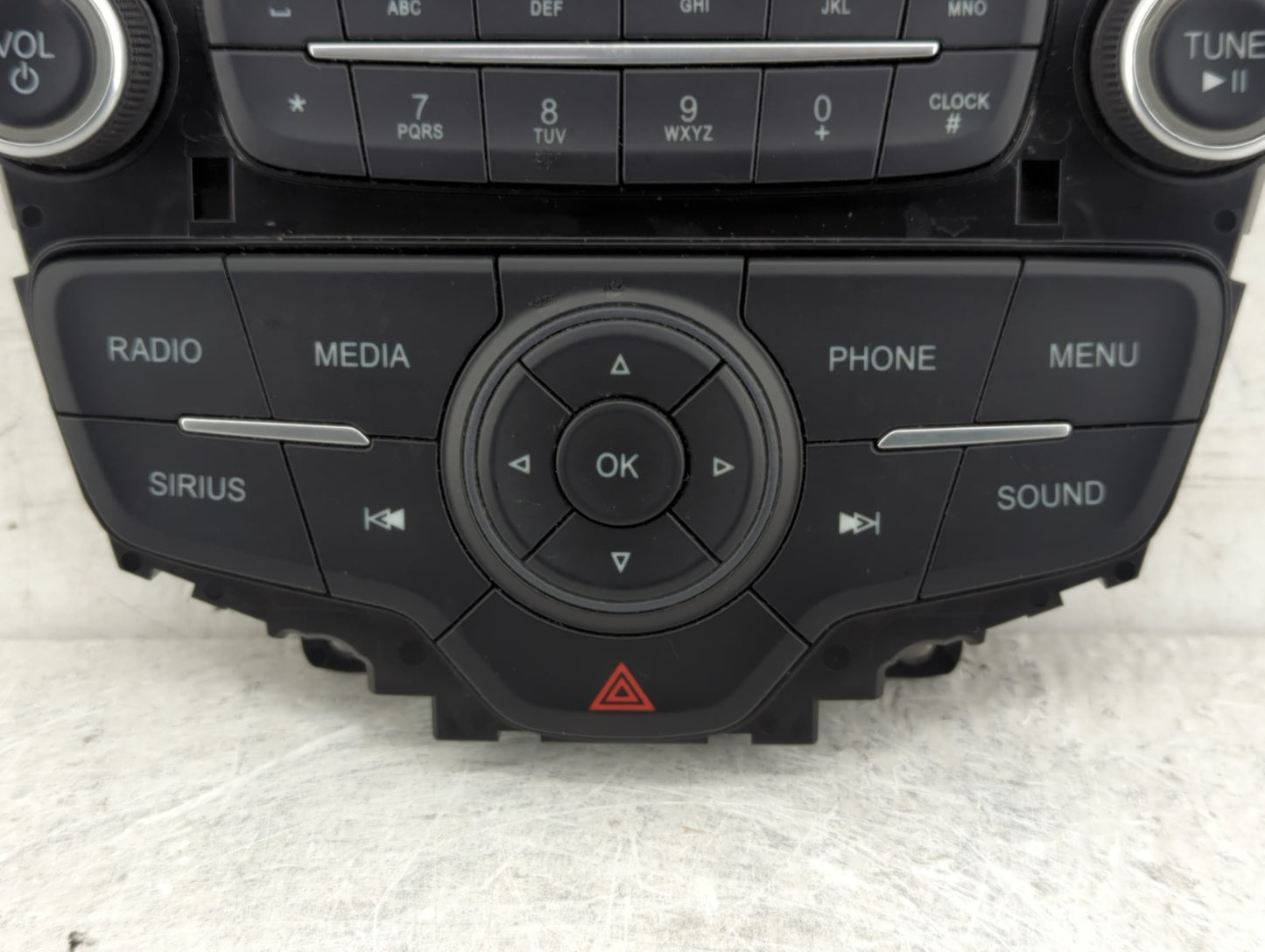 2017-2019 Ford Escape Radio Control Panel - Oemusedautoparts1.com