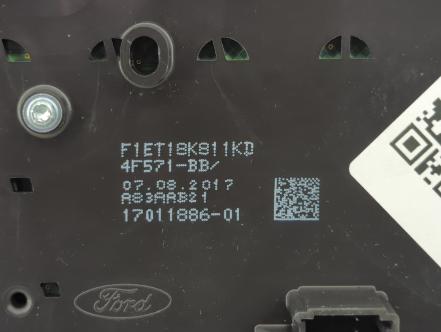 2017-2019 Ford Escape Radio Control Panel - Oemusedautoparts1.com