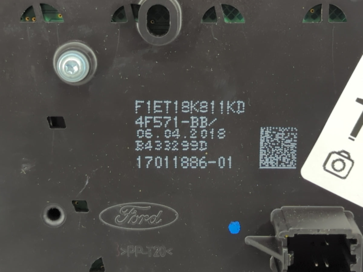 2017-2019 Ford Escape Radio Control Panel 1386577 - Oemusedautoparts1.com