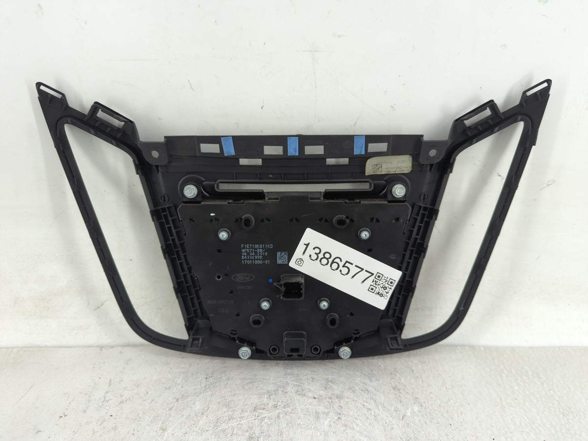 2017-2019 Ford Escape Radio Control Panel 1386577 - Oemusedautoparts1.com