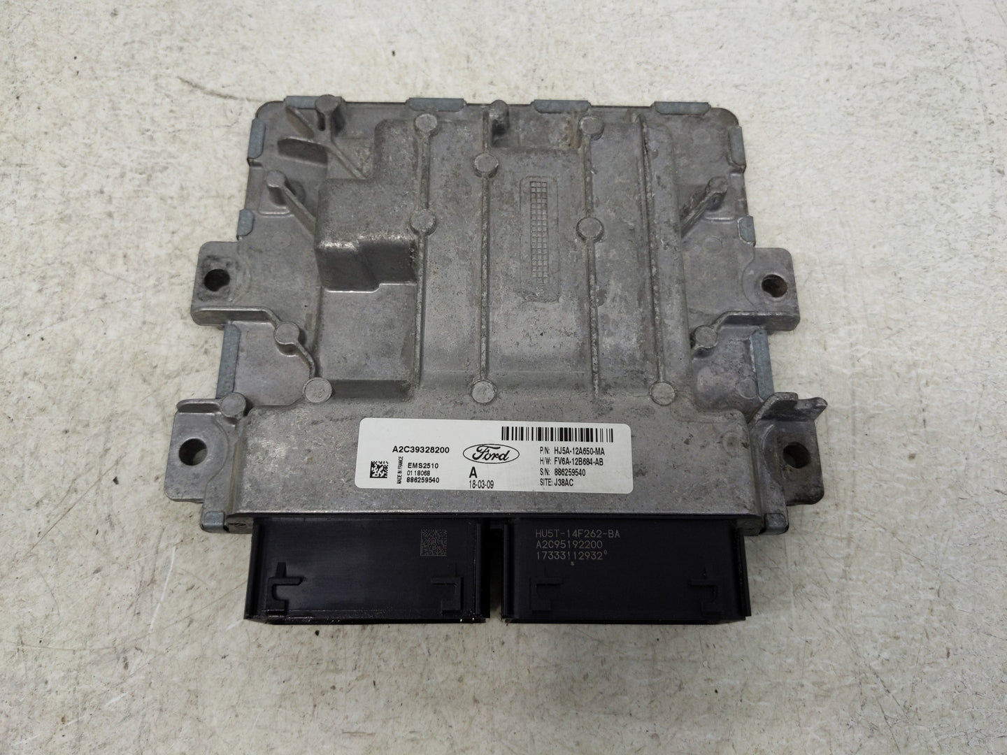 2017-2019 Ford Escape PCM Engine Control Computer ECU ECM PCU OEM P/N:HU5T-14F262-BA HJ5A-12A650-MA Fits Fits 2017 2018 2019