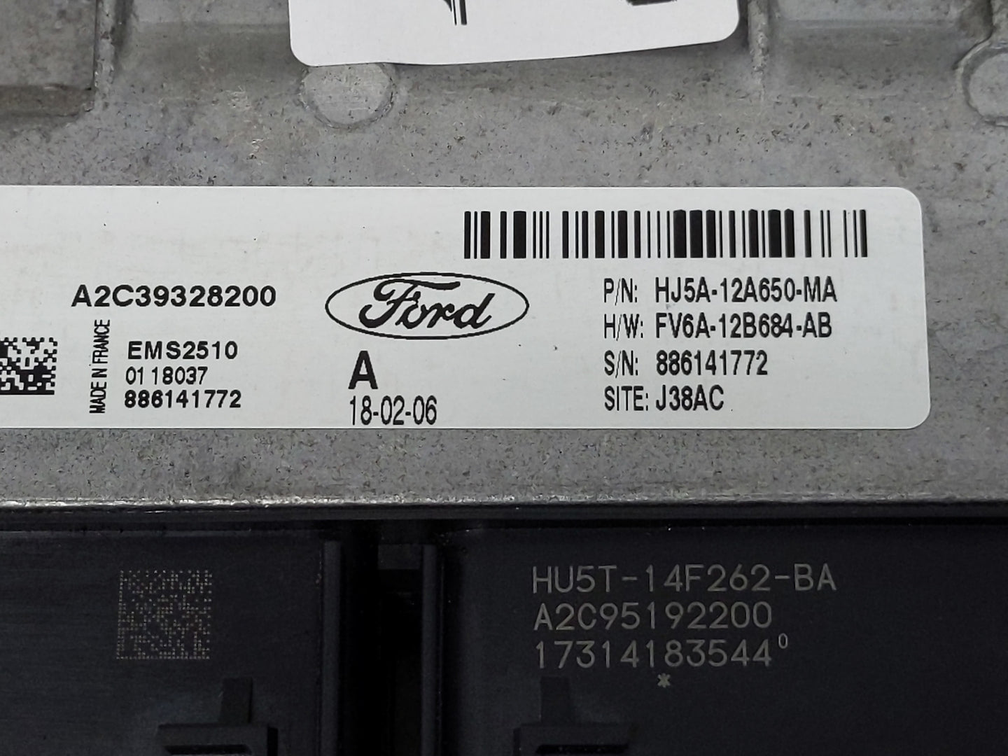 2017-2019 Ford Escape PCM Engine Control Computer ECU ECM PCU OEM P/N:HJ5A-12A650-MA Fits Fits 2017 2018 2019 OEM Used Auto 