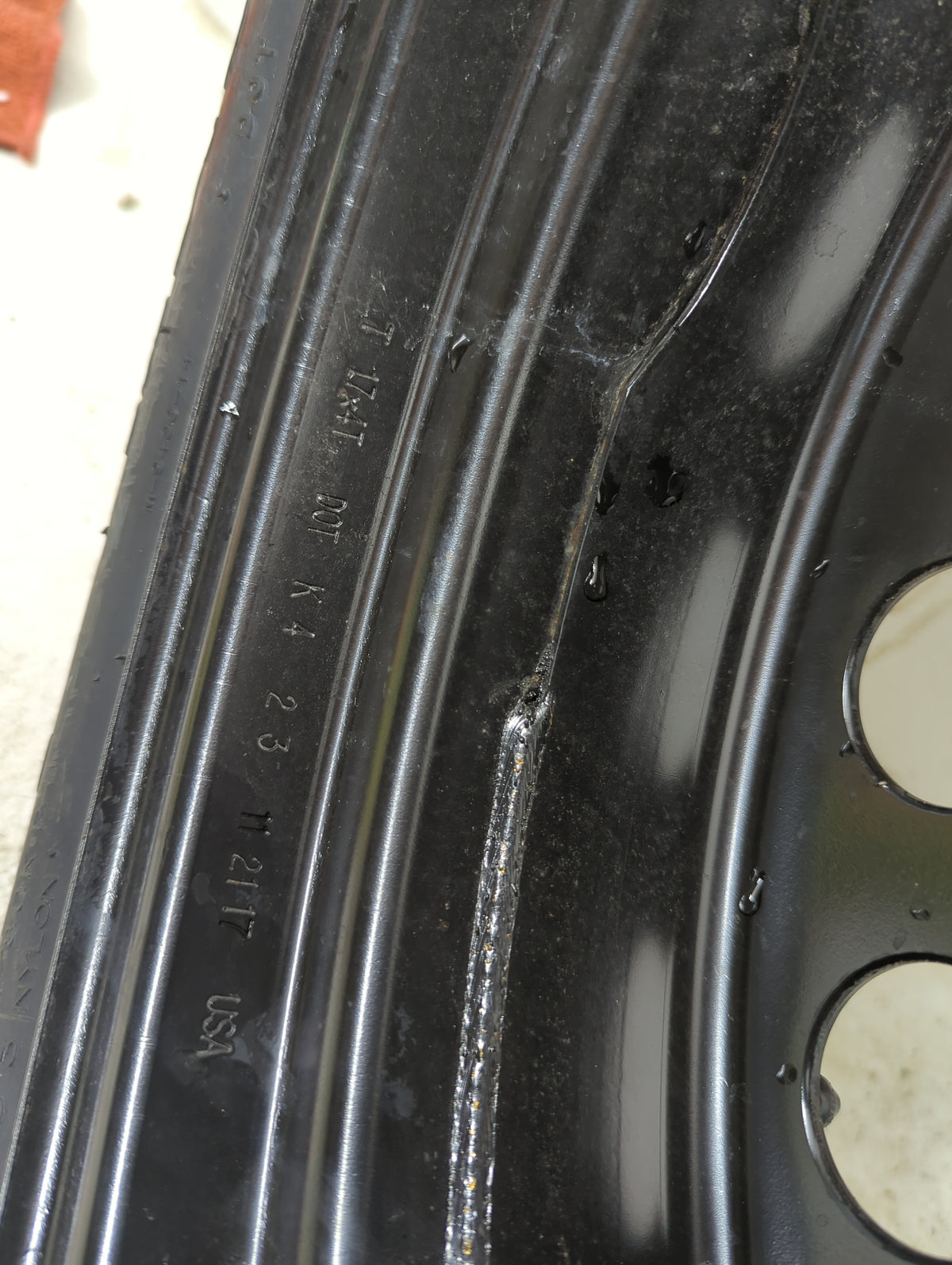 2018 Ford Escape Spare Donut Tire Wheel Rim Oem - Oemusedautoparts1.com