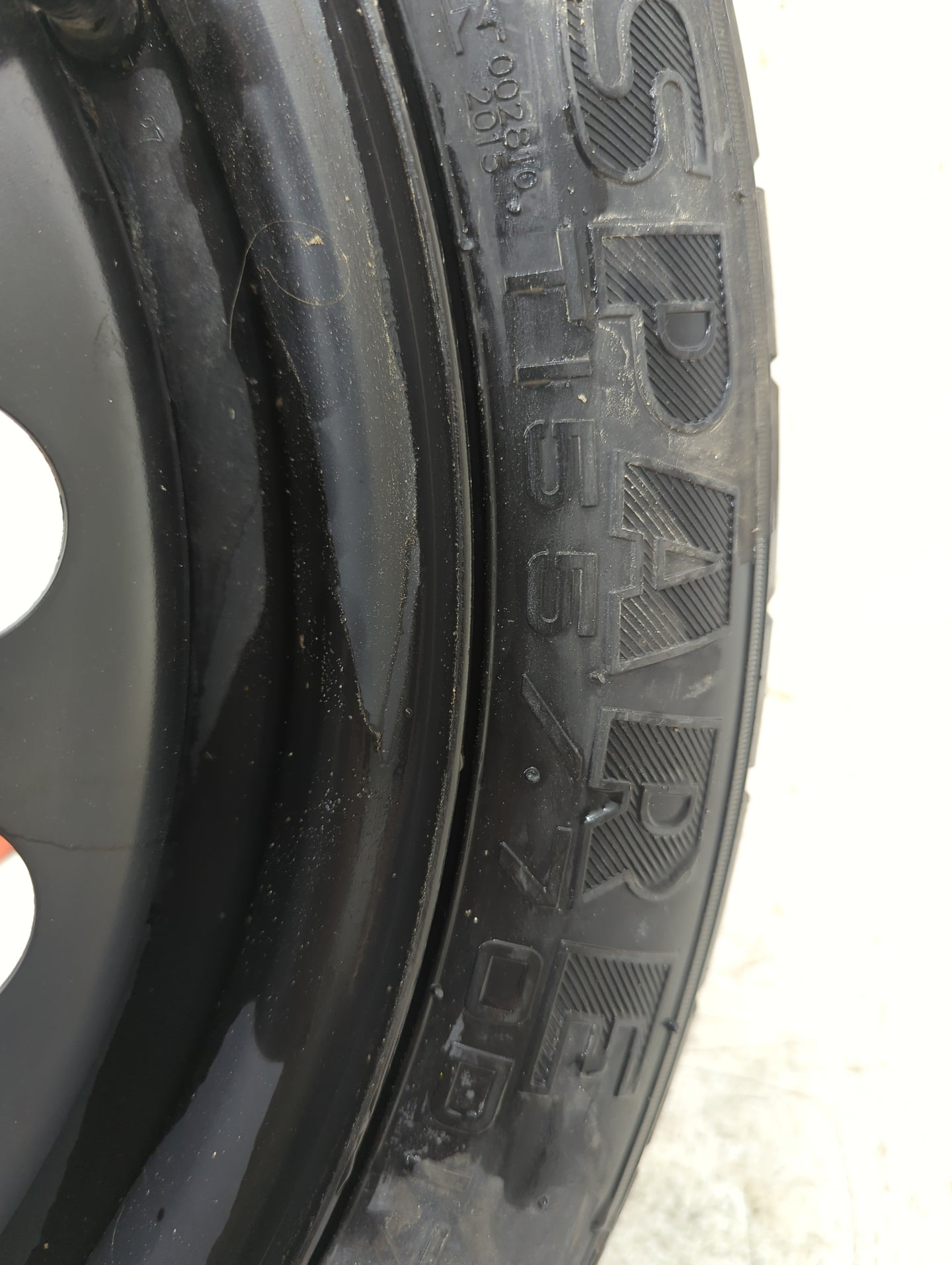 2018 Ford Escape Spare Donut Tire Wheel Rim Oem - Oemusedautoparts1.com