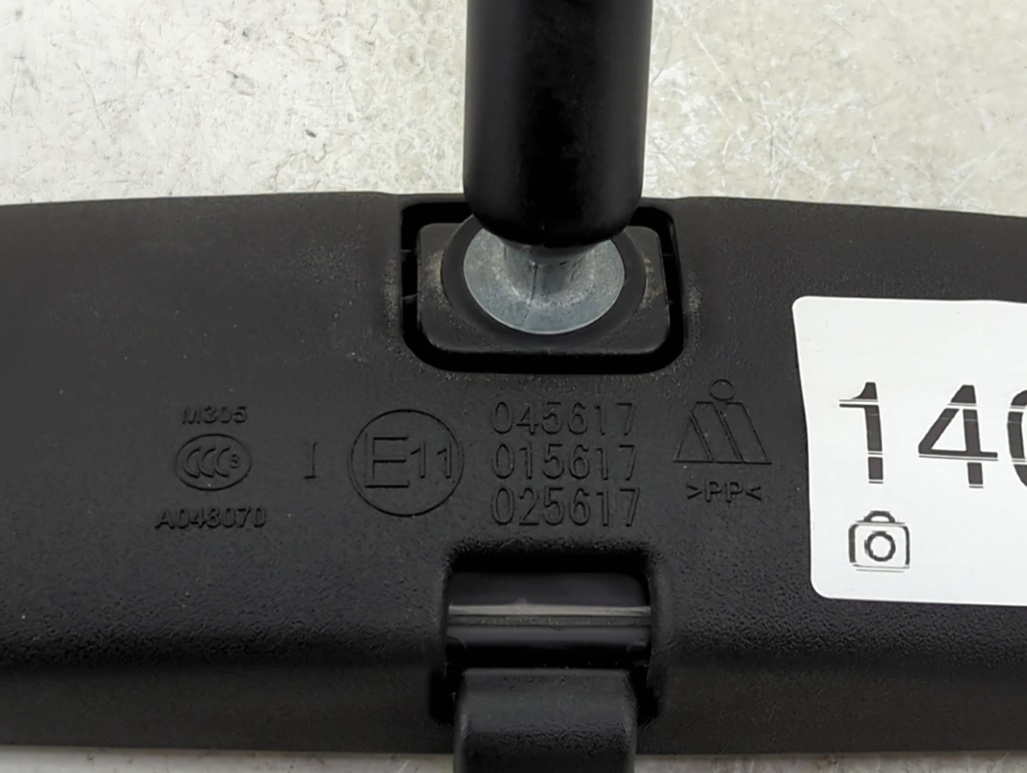 2017-2019 Ford Escape Interior Rear View Mirror Replacement OEM P/N:A048070 Fits Fits 2015 2016 2017 2018 2019 OEM Used Auto