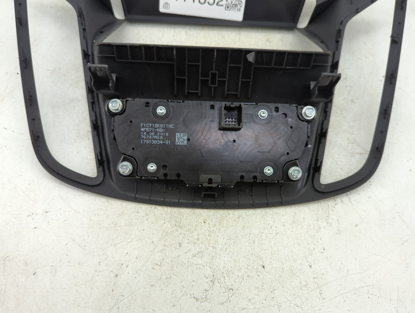 2017-2019 Ford Escape Radio Control Panel - Oemusedautoparts1.com