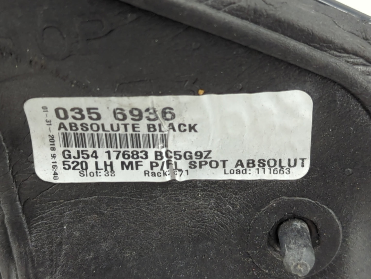 2017-2019 Ford Escape Driver Side View Mirror - Left Door Mirror OEM Used - Oemusedautoparts1.com