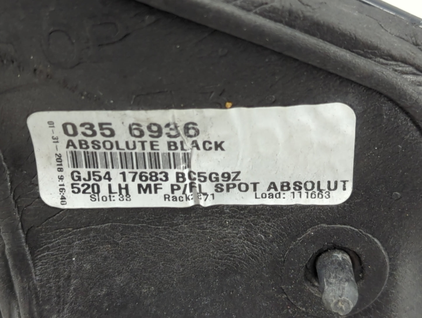 2017-2019 Ford Escape Driver Side View Mirror - Left Door Mirror OEM Used - Oemusedautoparts1.com
