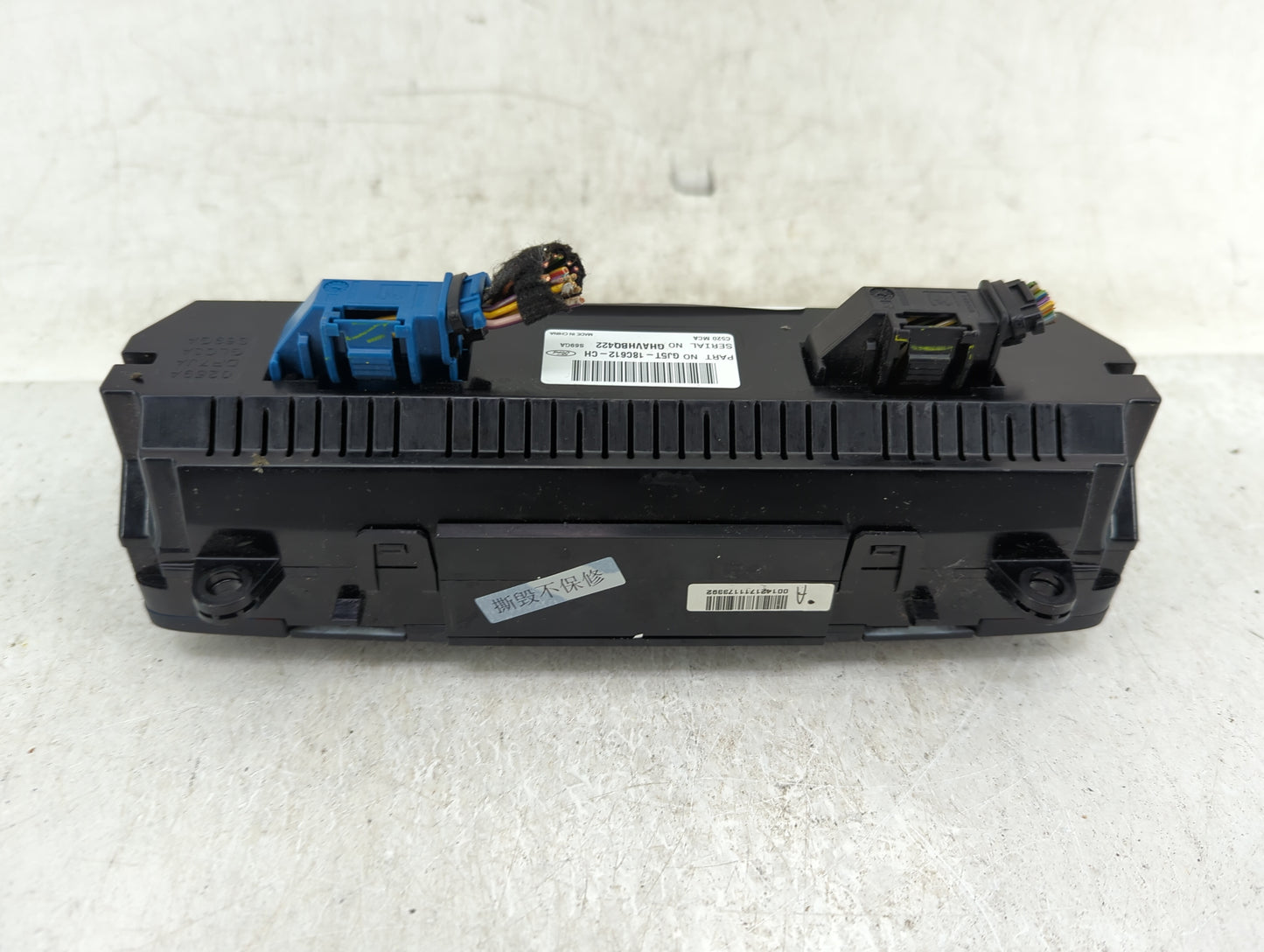 2018-2019 Ford Escape Climate Control Module Temperature AC/Heater Replacement P/N:GJ5T-18C612-CH Fits Fits 2018 2019 OEM Us