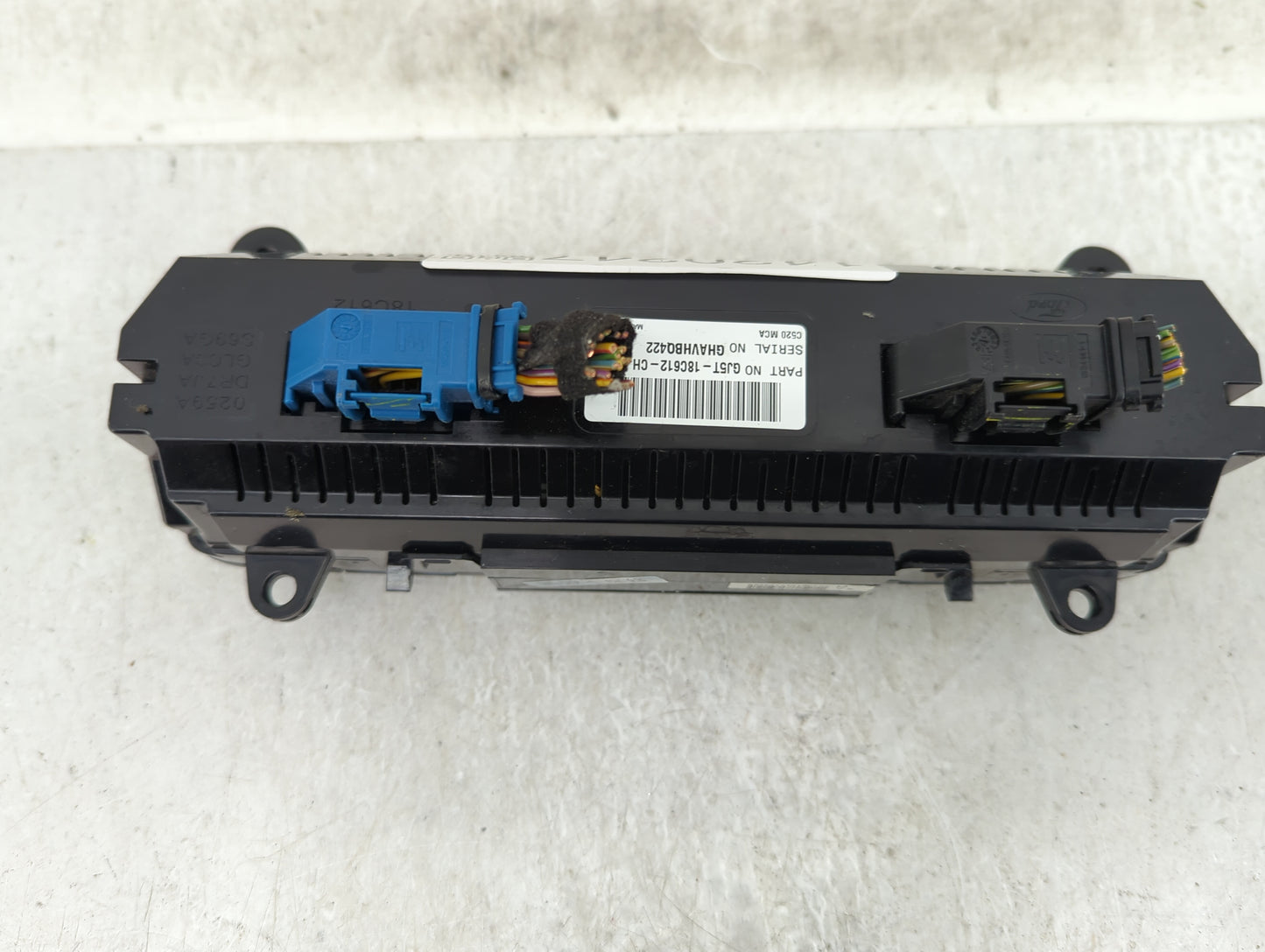 2018-2019 Ford Escape Climate Control Module Temperature AC/Heater Replacement P/N:GJ5T-18C612-CH Fits Fits 2018 2019 OEM Us