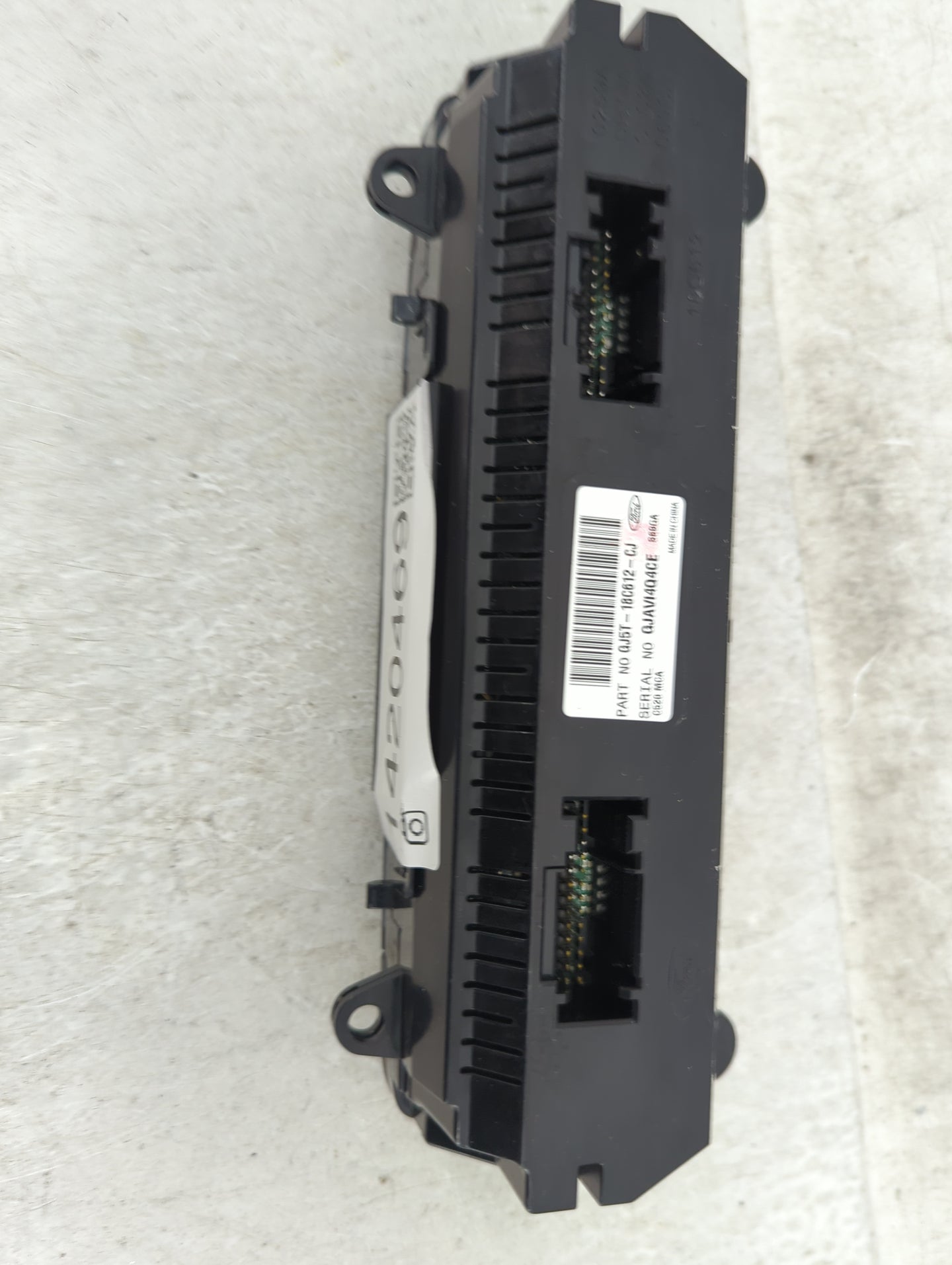 2018-2019 Ford Escape Climate Control Module Temperature AC/Heater Replacement P/N:GJ5T-18C612-CJ GJAVI4Q4CE Fits Fits 2018 