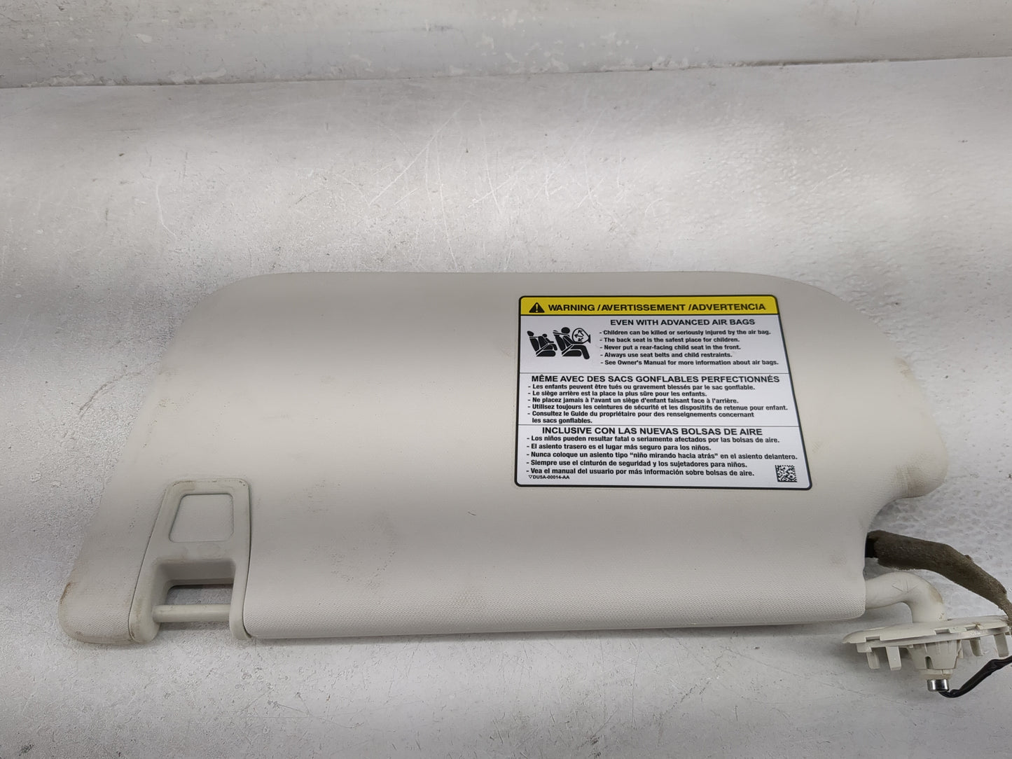 2013-2019 Ford Escape Sun Visor Shade Replacement Passenger Right Mirror Fits Fits 2013 2014 2015 2016 2017 2018 2019 OEM Us