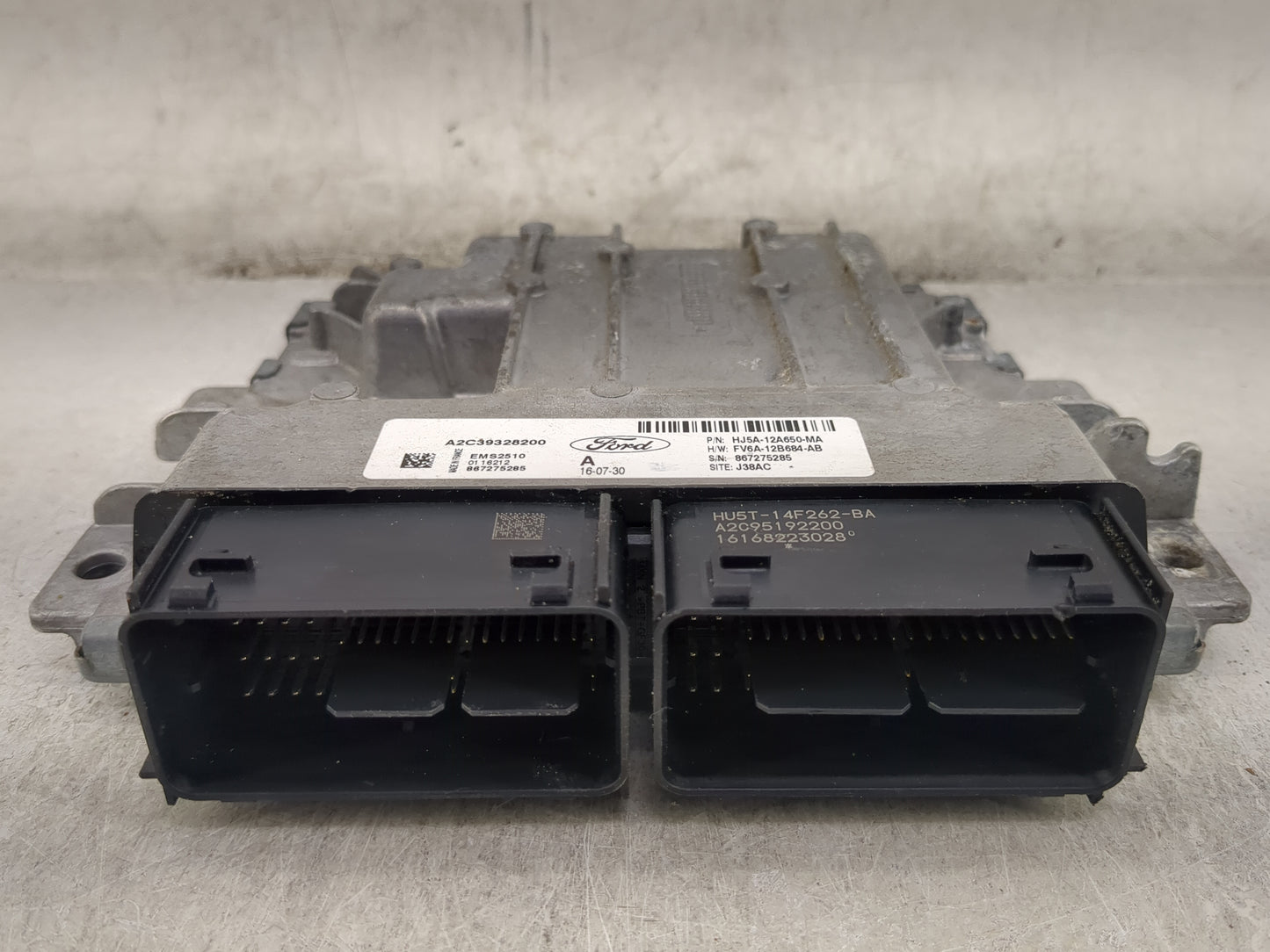 2017-2019 Ford Escape PCM Engine Control Computer ECU ECM PCU OEM P/N:HU5T-14F262-BA FV6A-12B684-AB Fits Fits 2017 2018 2019
