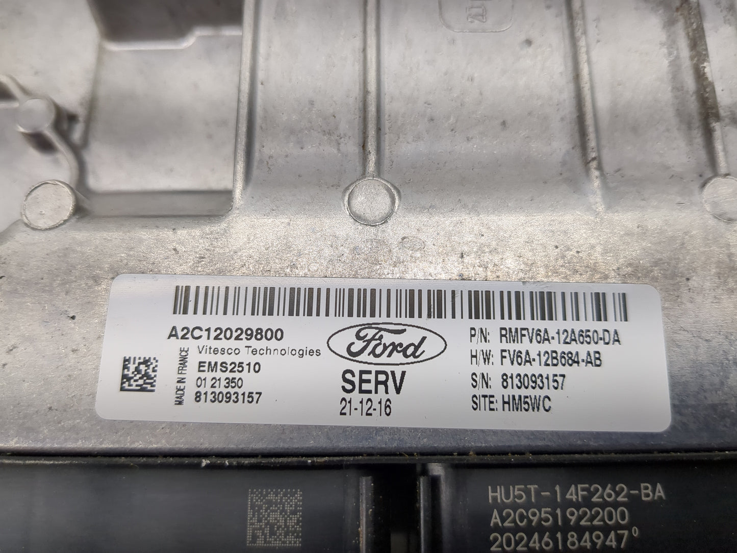2017-2019 Ford Escape PCM Engine Control Computer ECU ECM PCU OEM P/N:FV6A-12B684-AB Fits Fits 2017 2018 2019 OEM Used Auto 