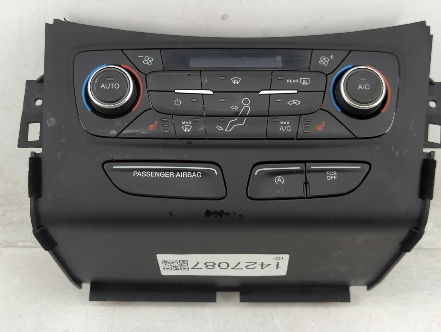 2018-2019 Ford Escape Climate Control Module Temperature AC/Heater Replacement P/N:GJ5T-18C612-CH Fits Fits 2018 2019 OEM Us