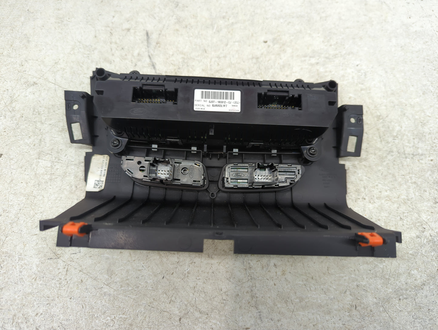 2018-2019 Ford Escape Climate Control Module Temperature AC/Heater Replacement P/N:GJ5T-18C612-CJ Fits Fits 2018 2019 OEM Us