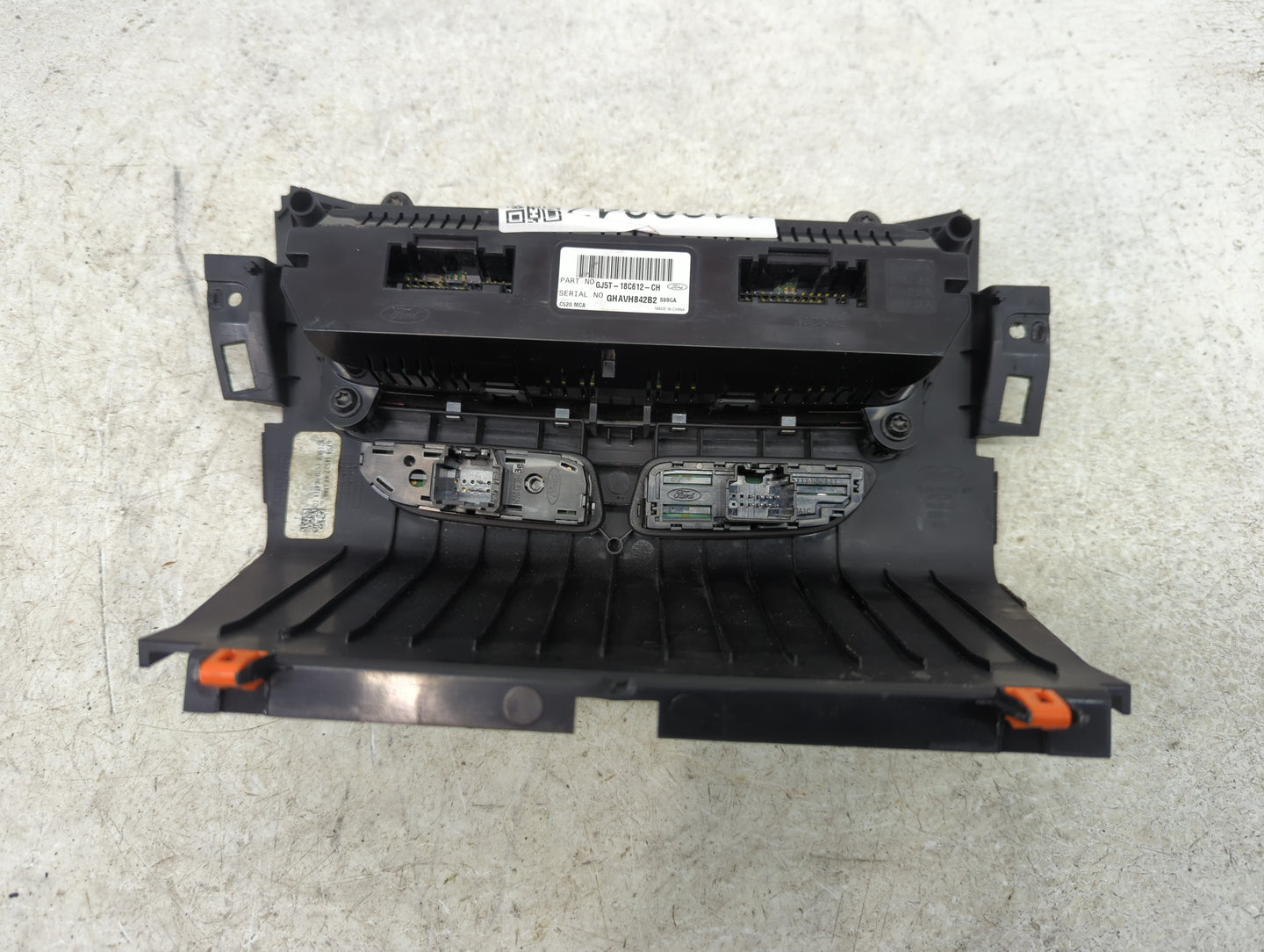 2018-2019 Ford Escape Climate Control Module Temperature AC/Heater Replacement P/N:GJ5T-18C612-CH Fits Fits 2018 2019 OEM Us