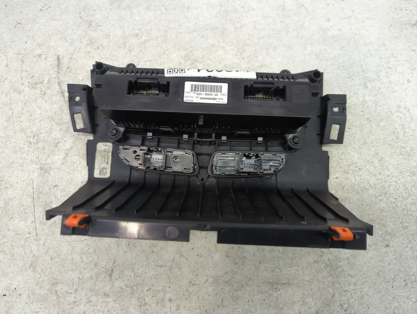 2018-2019 Ford Escape Climate Control Module Temperature AC/Heater Replacement P/N:GJ5T-18C612-CH Fits Fits 2018 2019 OEM Us