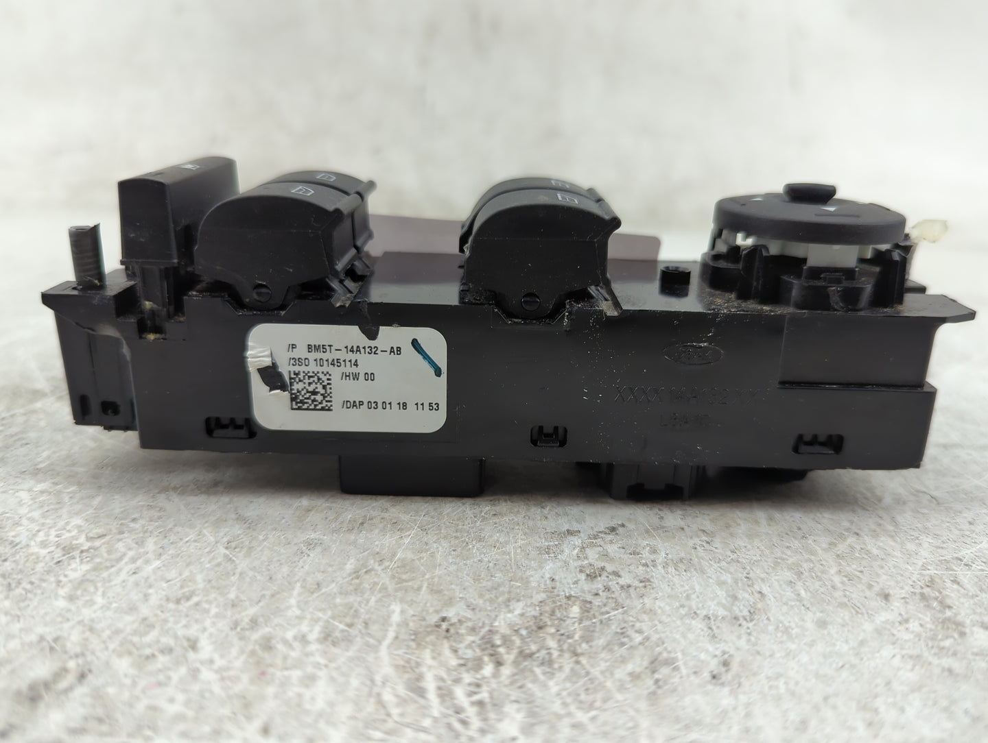2013-2019 Ford Escape Master Power Window Switch Replacement Driver Side Left P/N:BM5T-14A132-AB Fits OEM Used Auto Parts - 