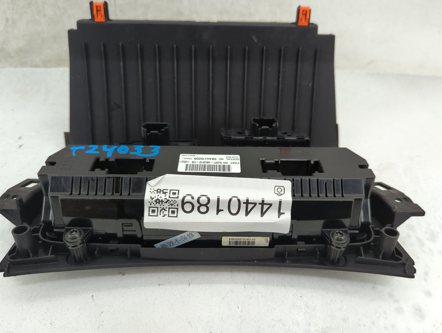 2018-2019 Ford Escape Climate Control Module Temperature AC/Heater Replacement P/N:GJ5T-18C612-CJ Fits Fits 2018 2019 OEM Us