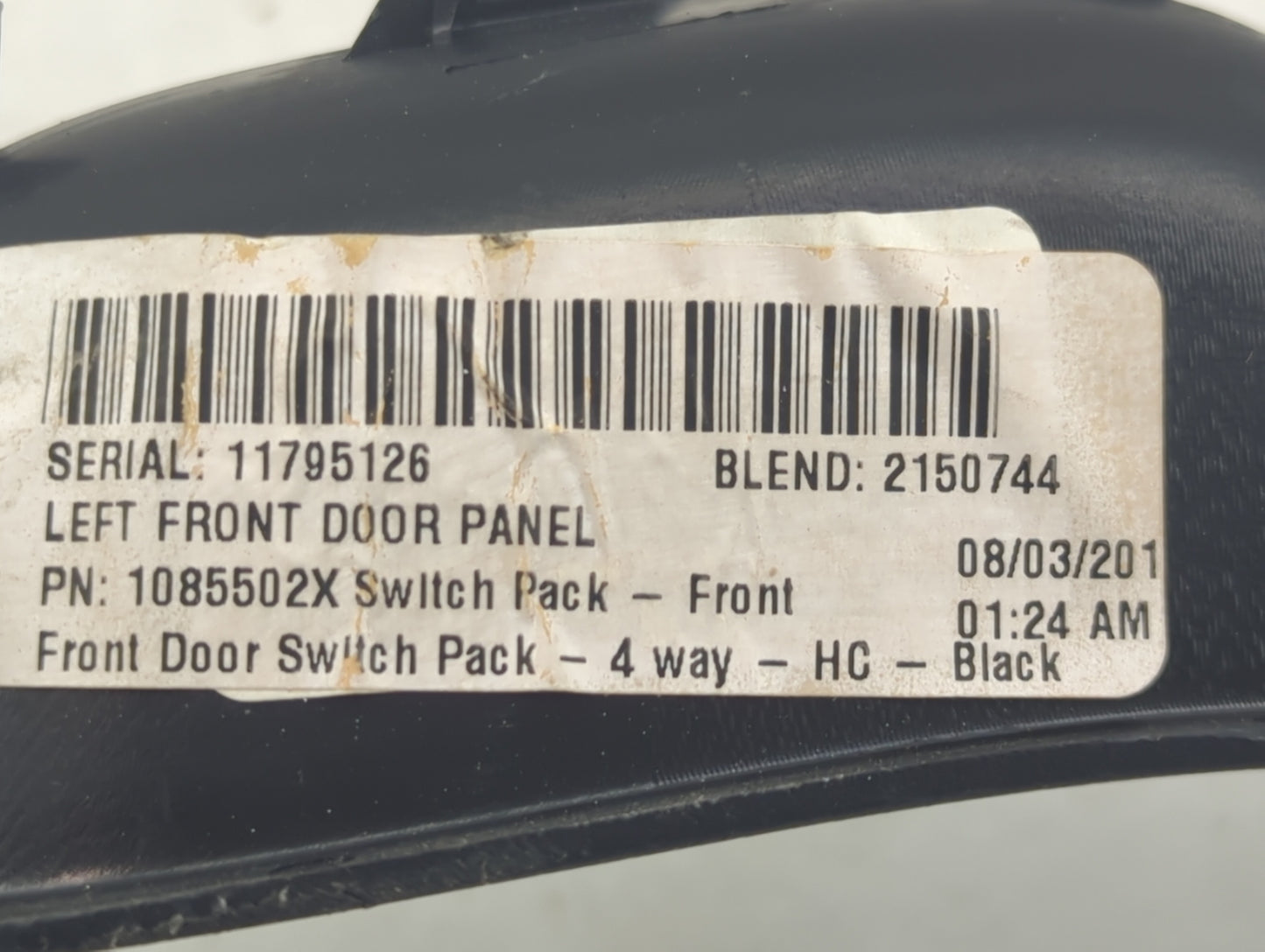 2013-2019 Ford Escape Master Power Window Switch Replacement Driver Side Left P/N:BM5T-14A132-AB Fits OEM Used Auto Parts - 