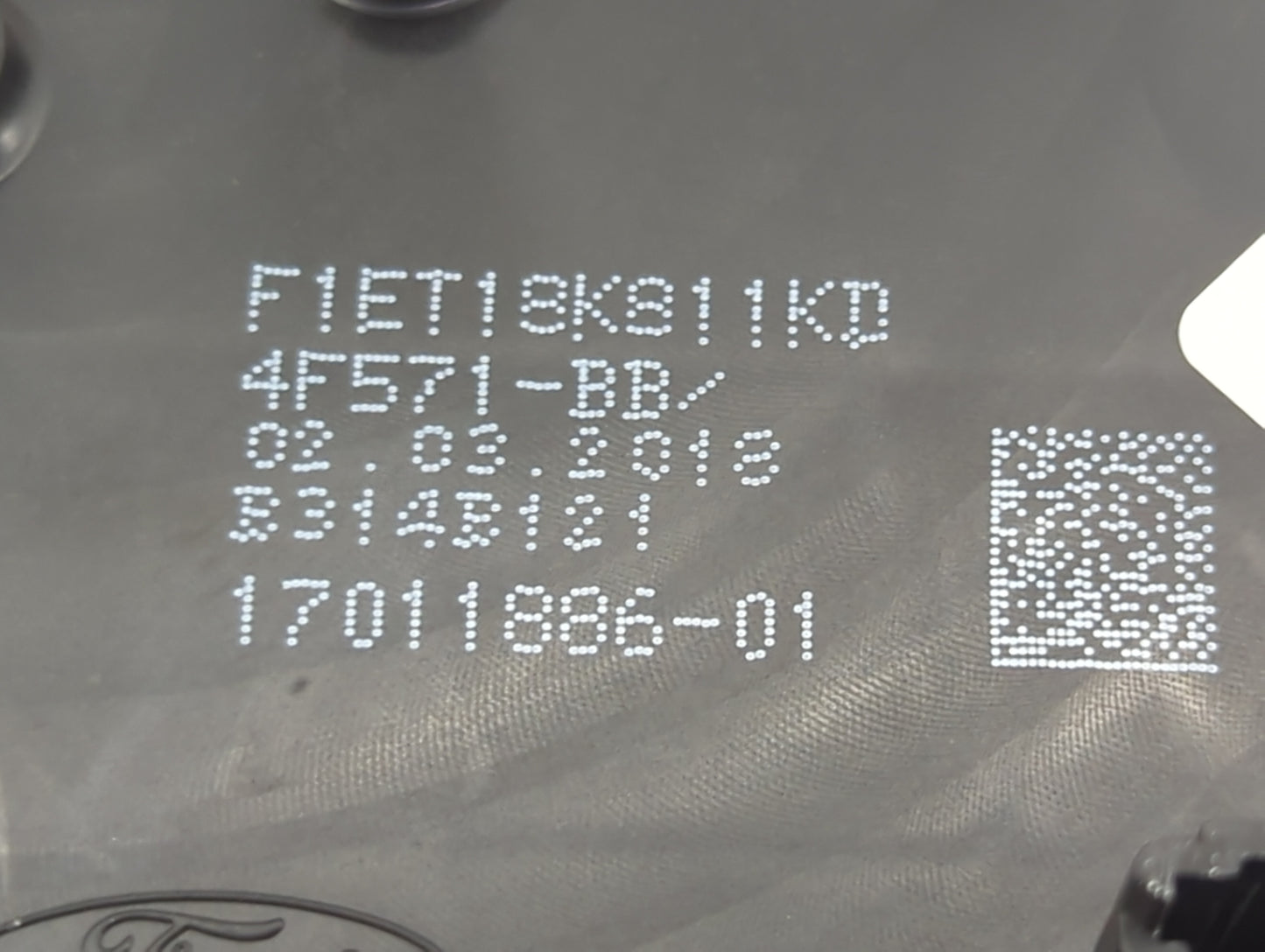2018 Ford Escape Radio Control Panel 1444286 - Oemusedautoparts1.com