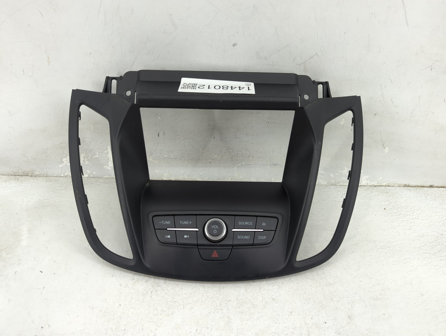 2018 Ford Escape Radio Control Panel Black - Oemusedautoparts1.com