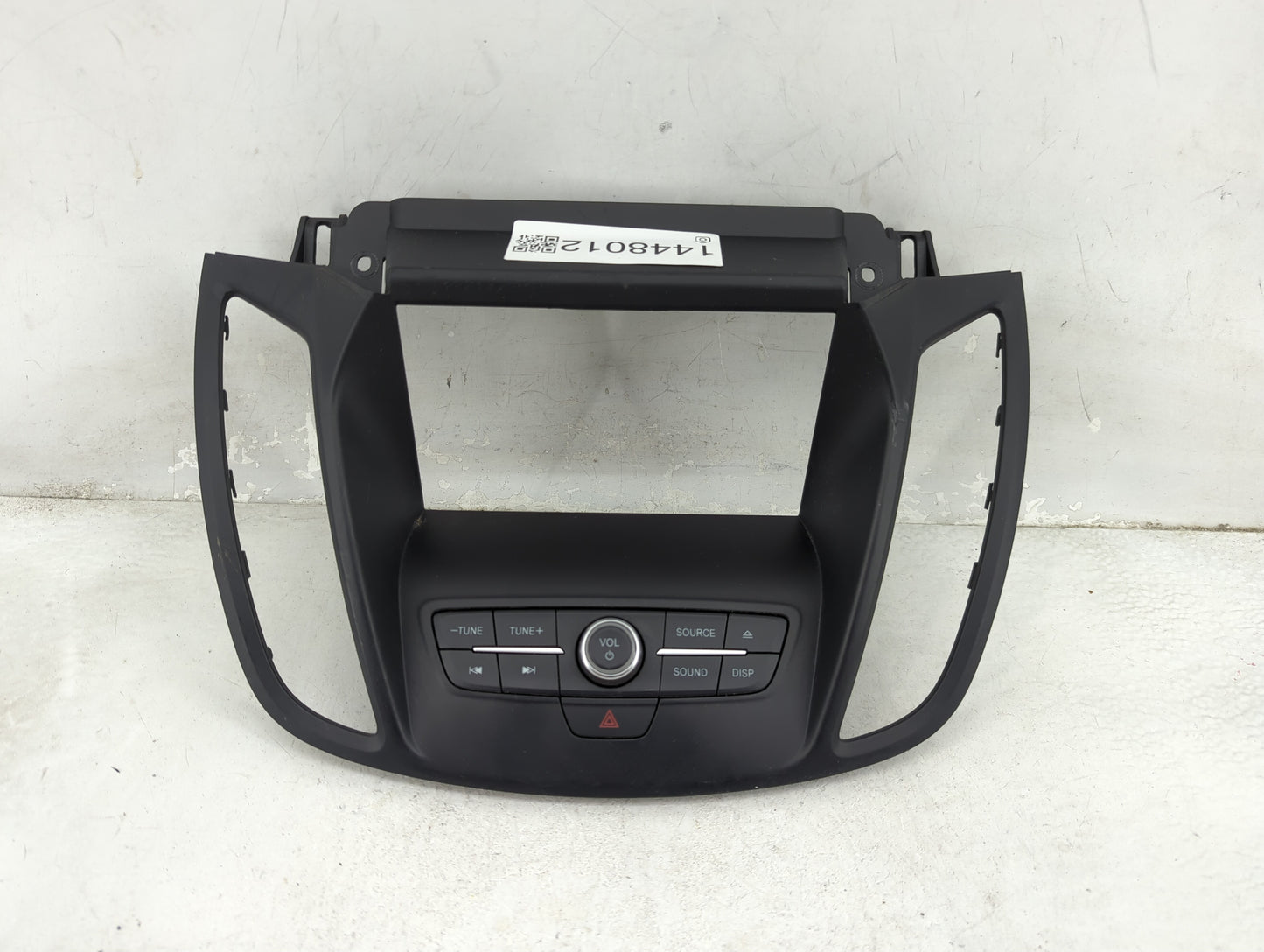 2018 Ford Escape Radio Control Panel Black - Oemusedautoparts1.com