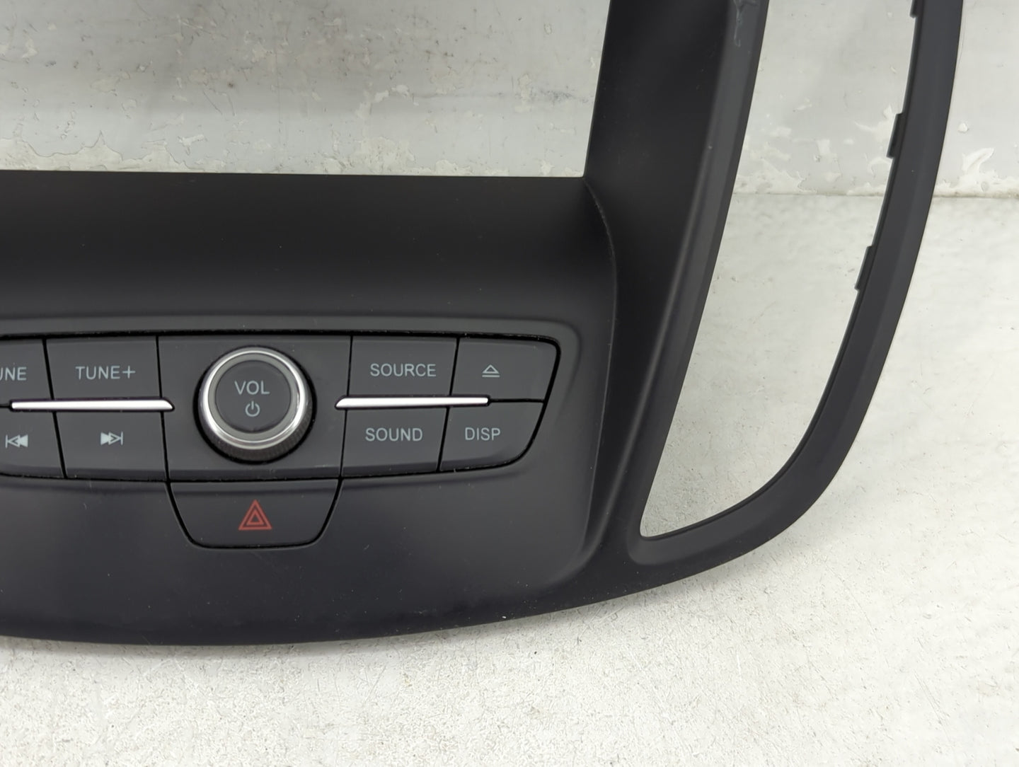 2018 Ford Escape Radio Control Panel Black - Oemusedautoparts1.com