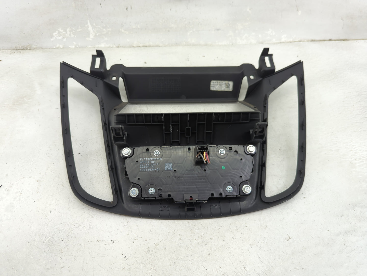 2018 Ford Escape Radio Control Panel Black - Oemusedautoparts1.com