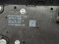 2018 Ford Escape Radio Control Panel Black - Oemusedautoparts1.com