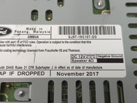 2015-2019 Ford Escape Radio AM FM Cd Player Receiver Replacement P/N:CJ5T-19C107-GB GJ5T-19C107-DD Fits OEM Used Auto Parts 