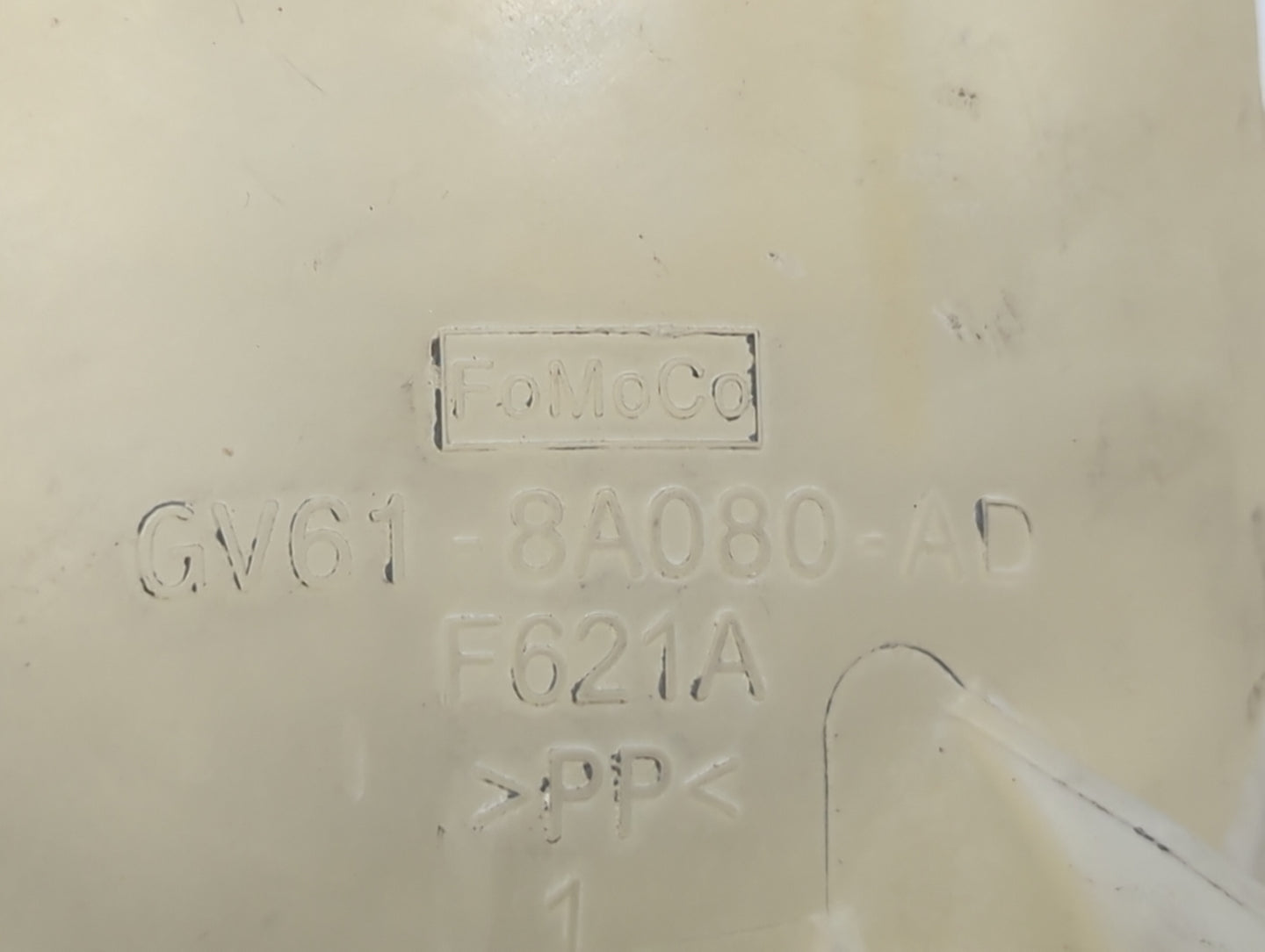 2017-2019 Ford Escape Radiator Coolant Overflow Expansion Tank Bottle 1460069 - Oemusedautoparts1.com