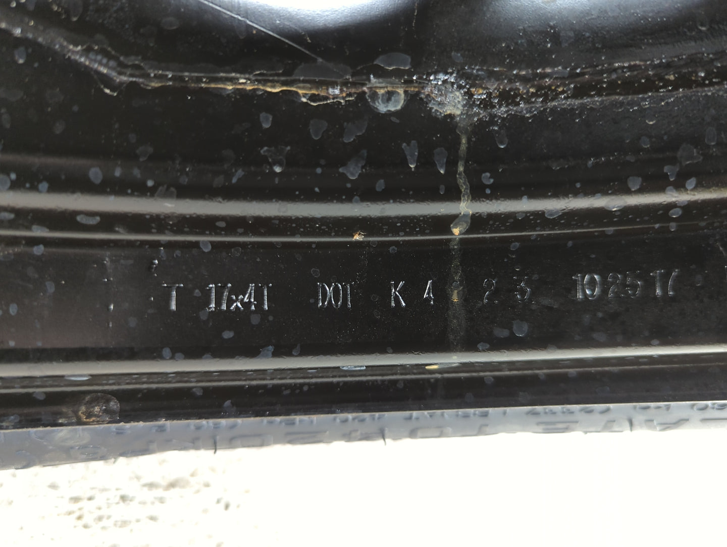 2018 Ford Escape Spare Donut Tire Wheel Rim Oem 1461900 - Oemusedautoparts1.com