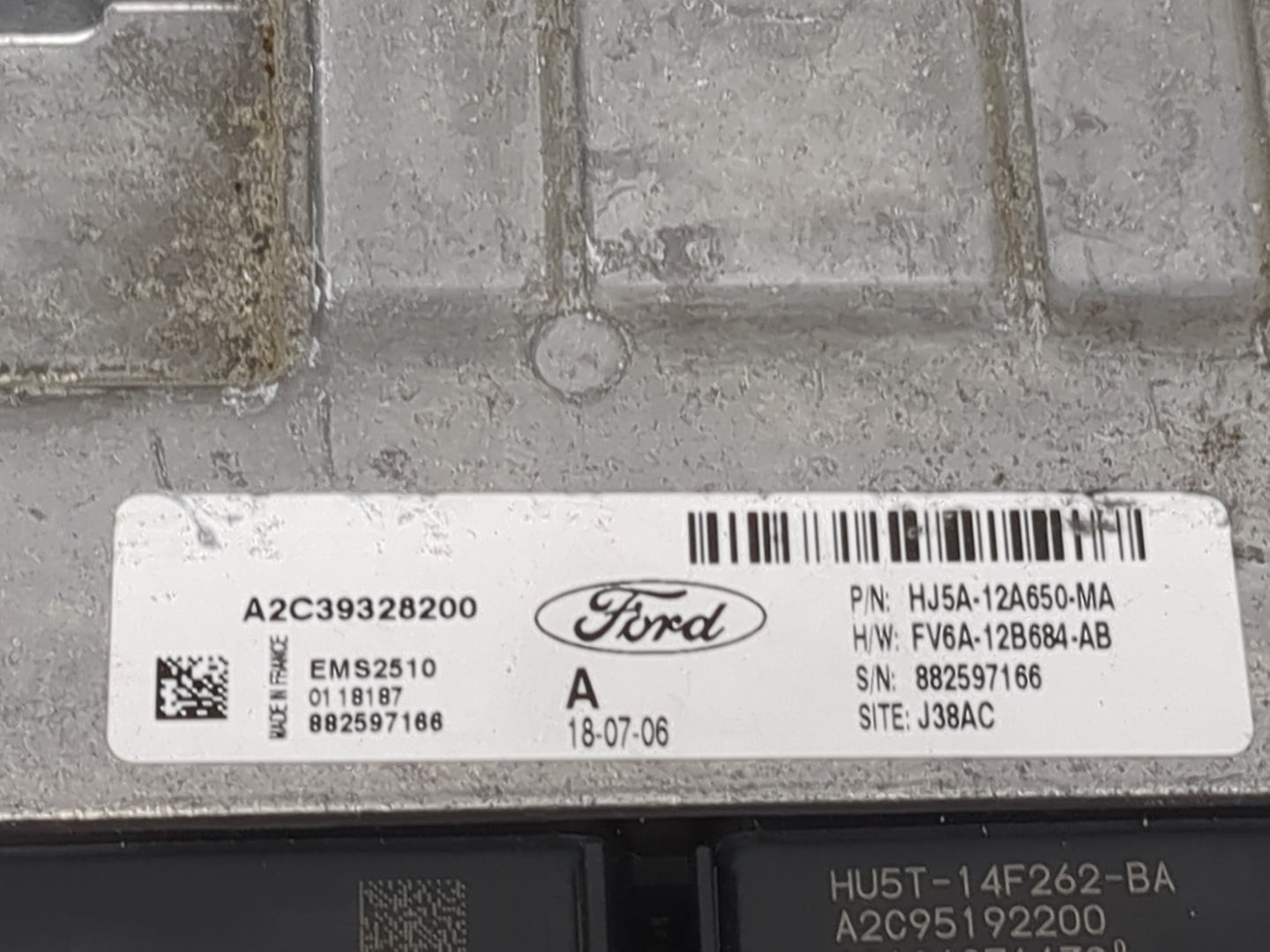 2017-2019 Ford Escape PCM Engine Control Computer ECU ECM PCU OEM P/N:FV6A-12B684-AB HJ5A-12A650-MA Fits Fits 2017 2018 2019
