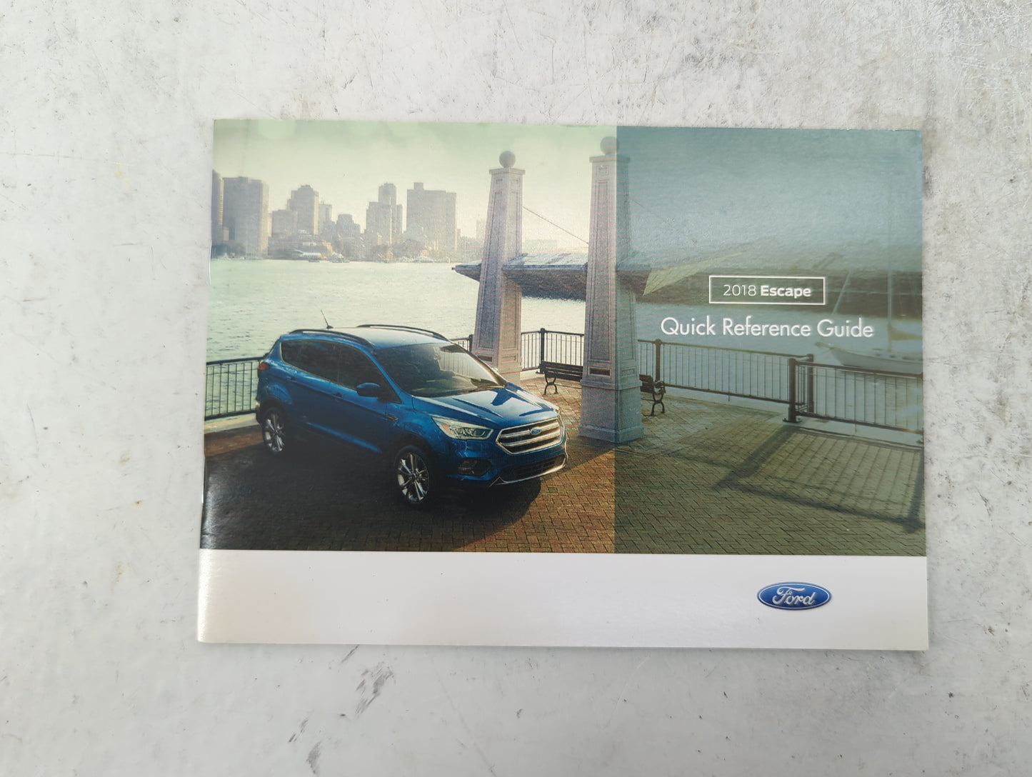 2018 Ford Escape Owners Manual Book Guide P/N:JJ5J19A321AB JJ5J19G217AA OEM Used Auto Parts - Oemusedautoparts1.com