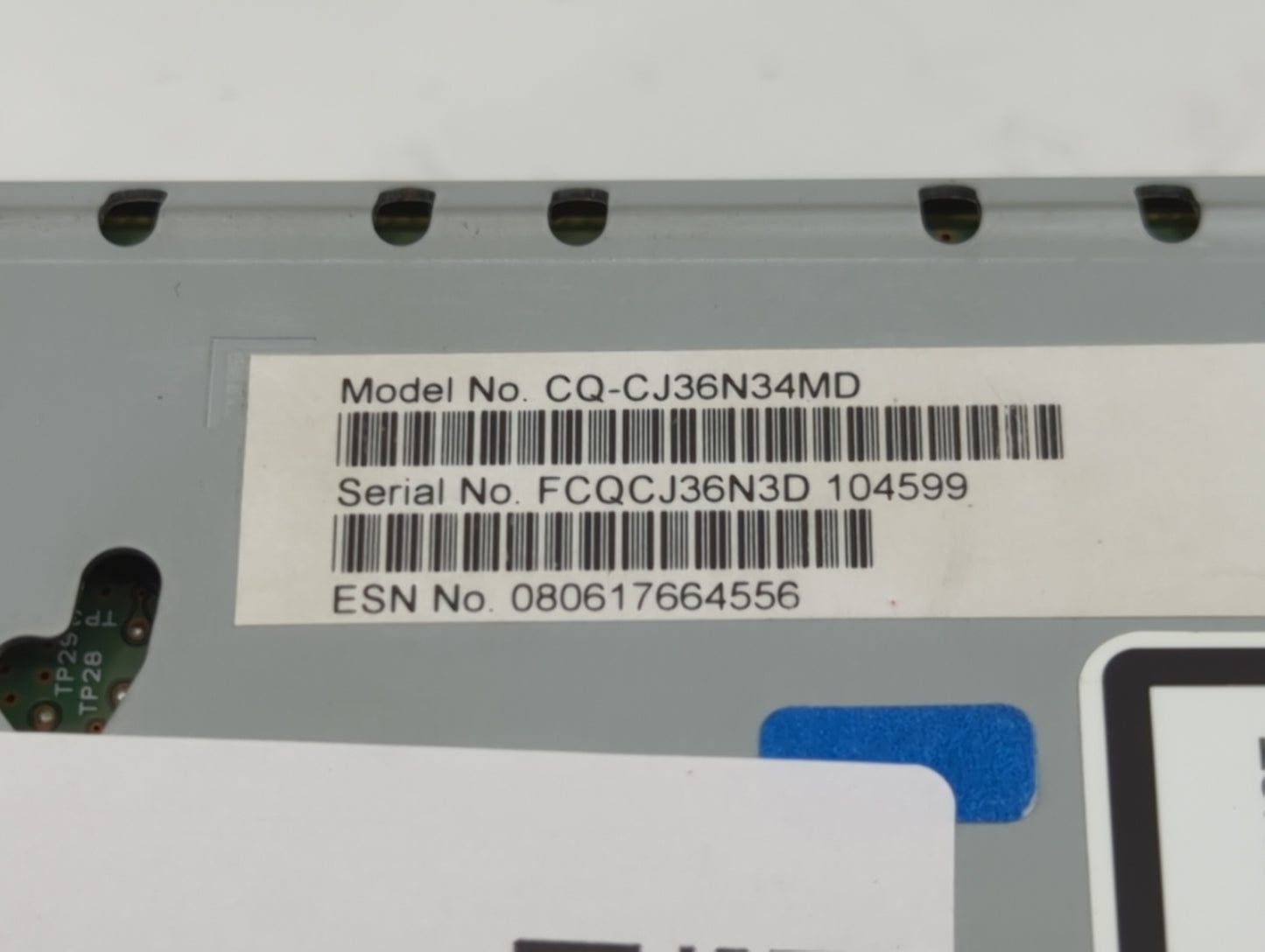 2015-2019 Ford Escape Radio AM FM Cd Player Receiver Replacement P/N:CQ-CJ36N34MD FCQCJ36N3D Fits Fits 2015 2016 2017 2018 2