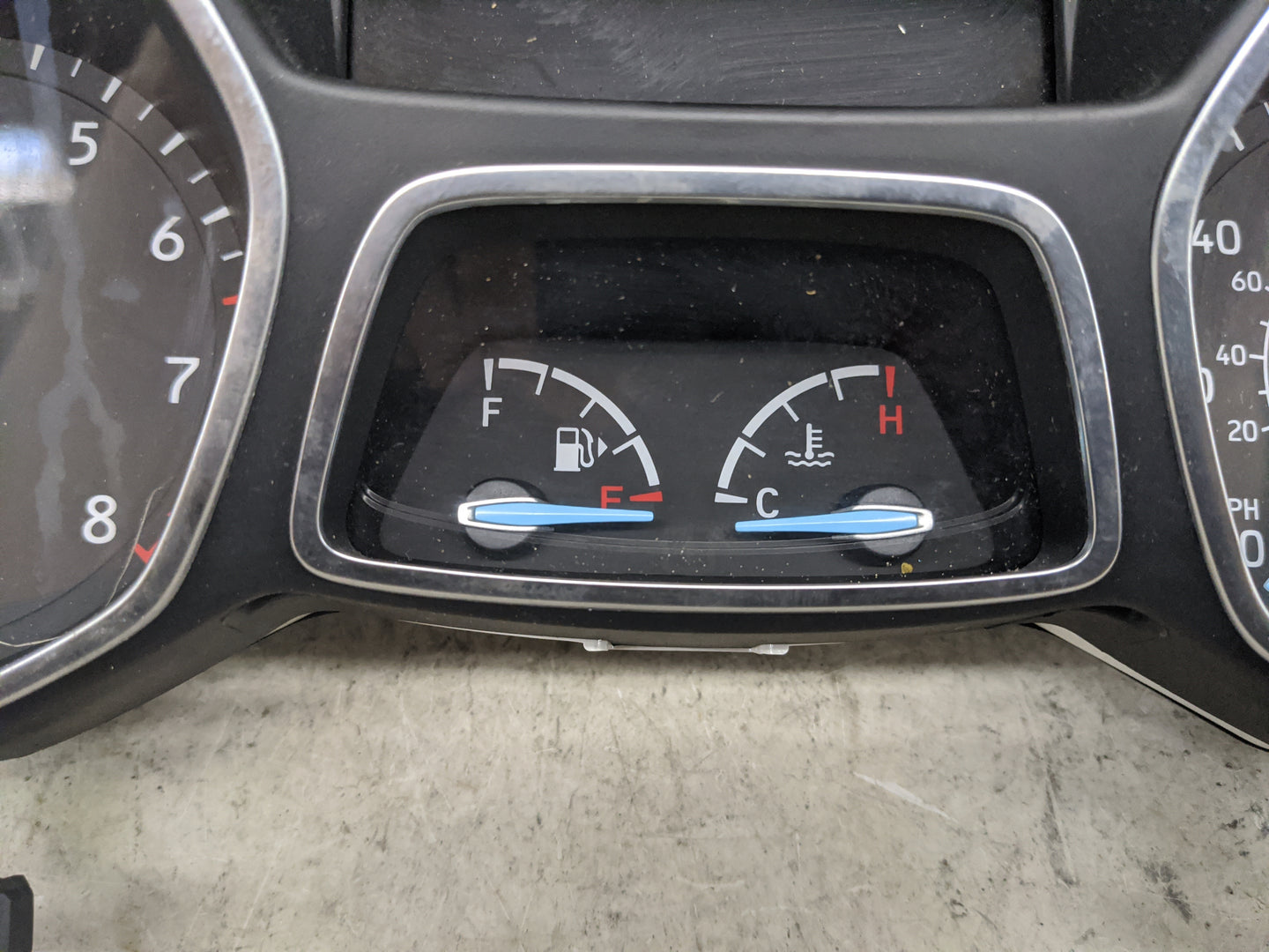 2018 Ford Escape Instrument Cluster Speedometer Gauges Miles:76K Fits OEM Used Auto Parts - Oemusedautoparts1.com