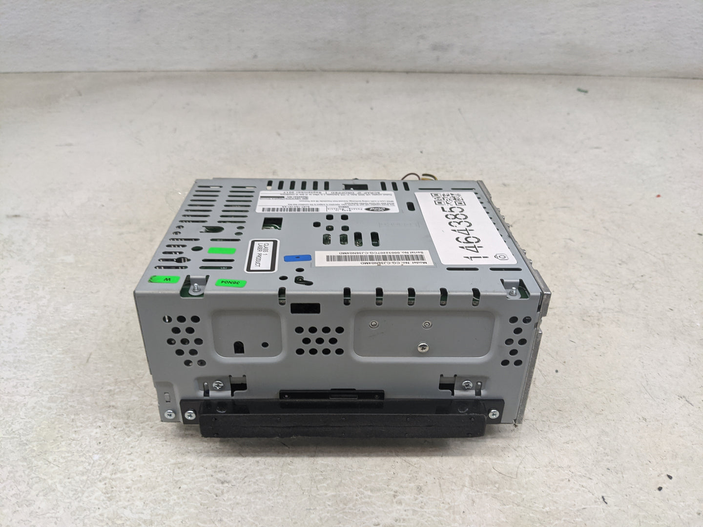 2018 Ford Escape Radio AM FM Cd Player Receiver Replacement P/N:GJ5T-19C107-AE CQ-CJ36N04MD, 0003220TCQ-CJ36N04MD Fits OEM U