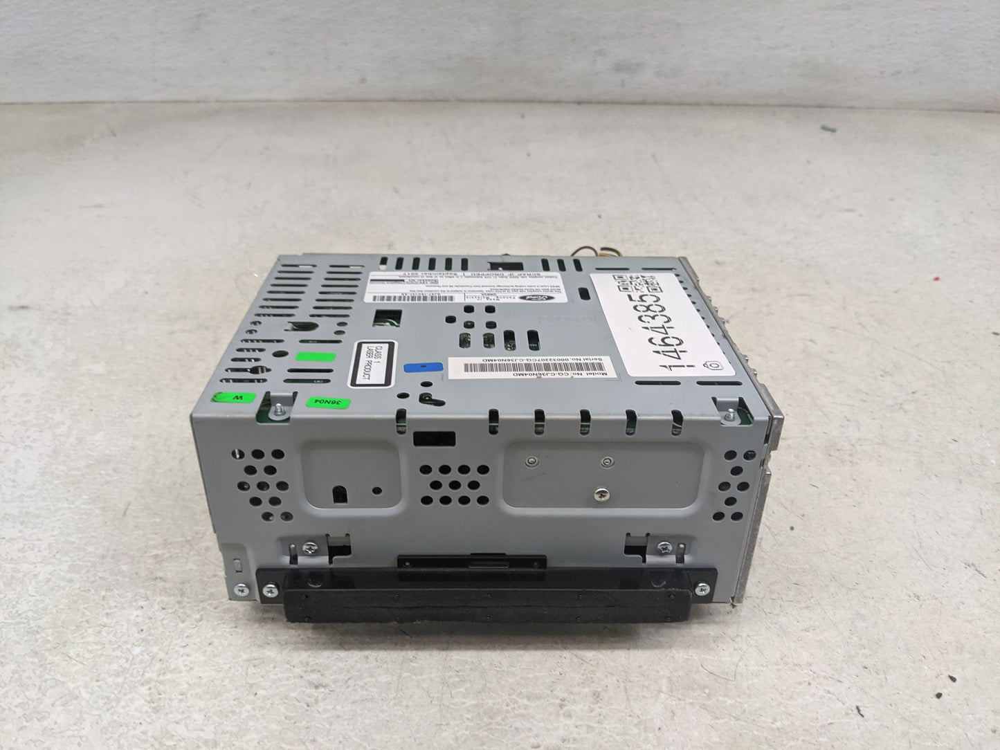 2018 Ford Escape Radio AM FM Cd Player Receiver Replacement P/N:GJ5T-19C107-AE CQ-CJ36N04MD, 0003220TCQ-CJ36N04MD Fits OEM U