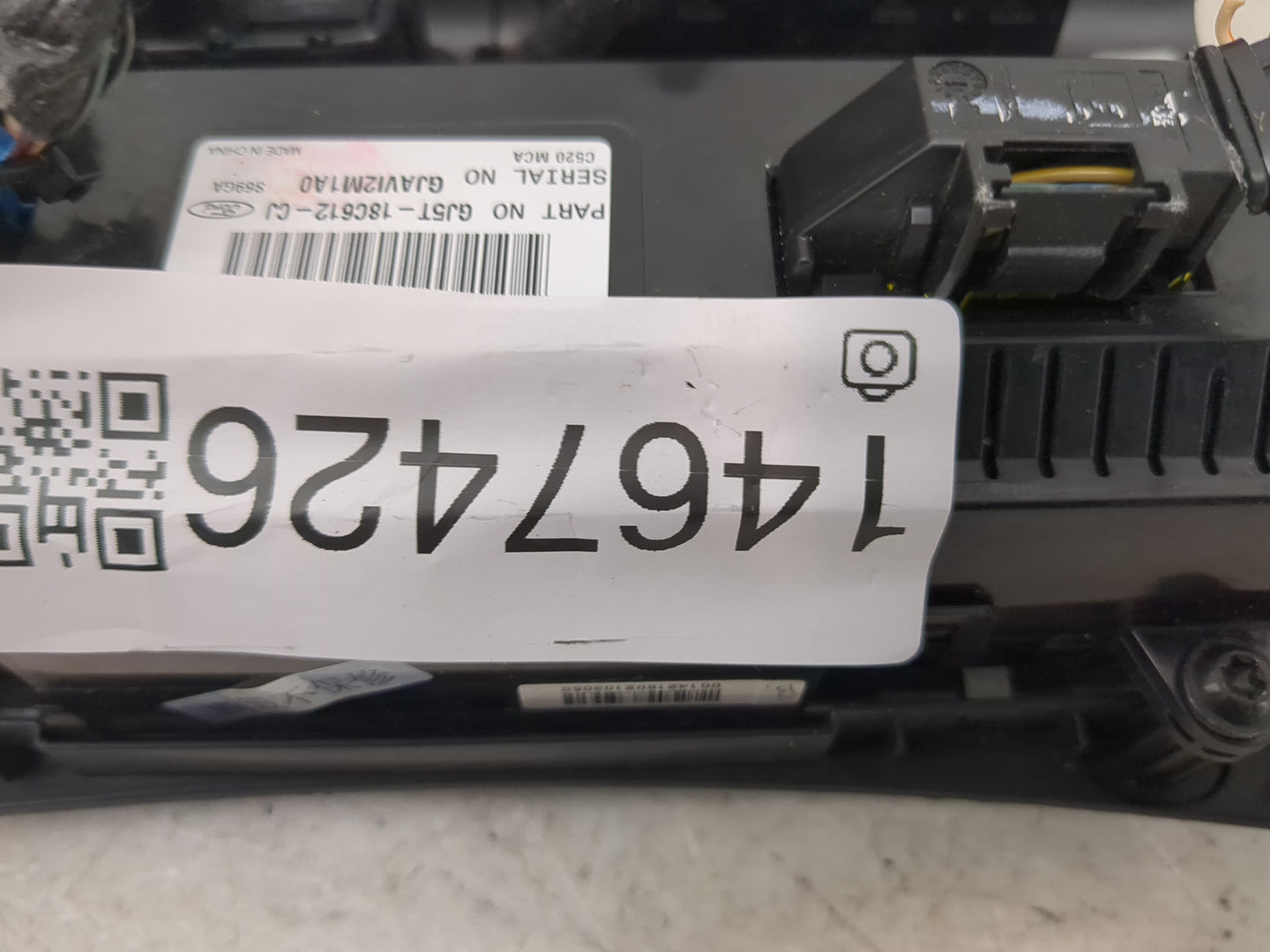2018-2019 Ford Escape Climate Control Module Temperature AC/Heater Replacement P/N:GJ5T-18C612-CJ Fits Fits 2018 2019 OEM Us
