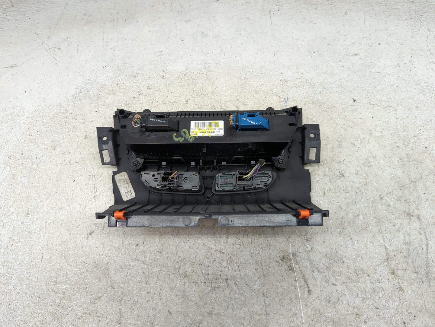 2018-2019 Ford Escape Climate Control Module Temperature AC/Heater Replacement P/N:GJ5T-18C612-CH Fits Fits 2018 2019 OEM Us