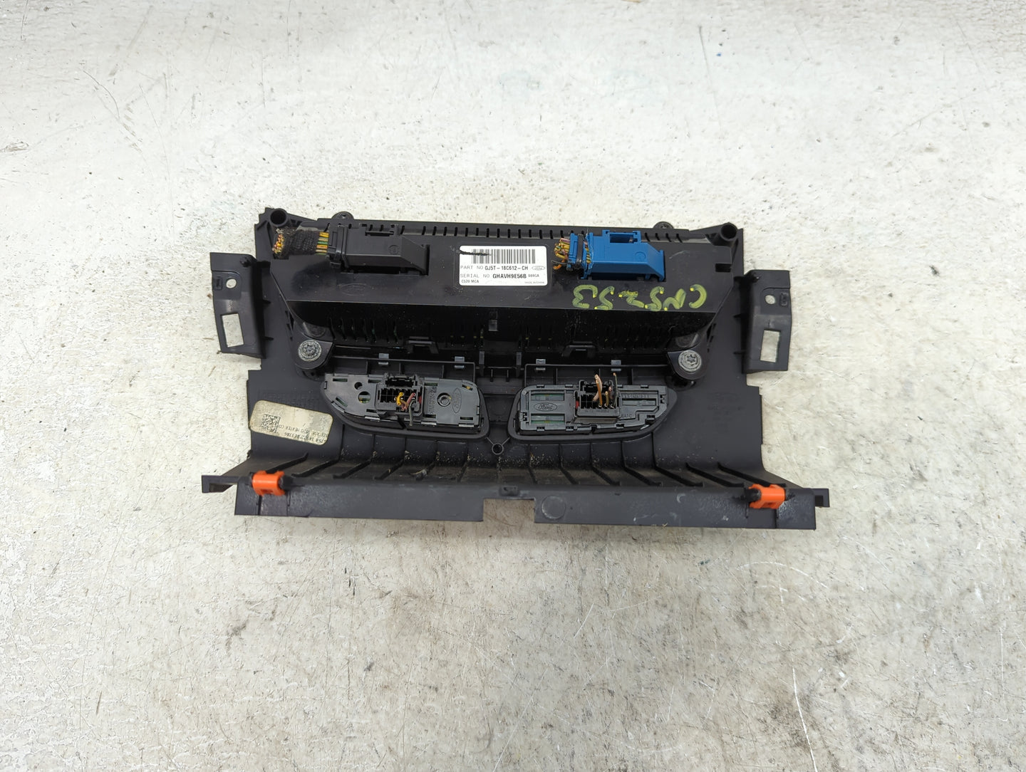 2018-2019 Ford Escape Climate Control Module Temperature AC/Heater Replacement P/N:GJ5T-18C612-CH Fits Fits 2018 2019 OEM Us