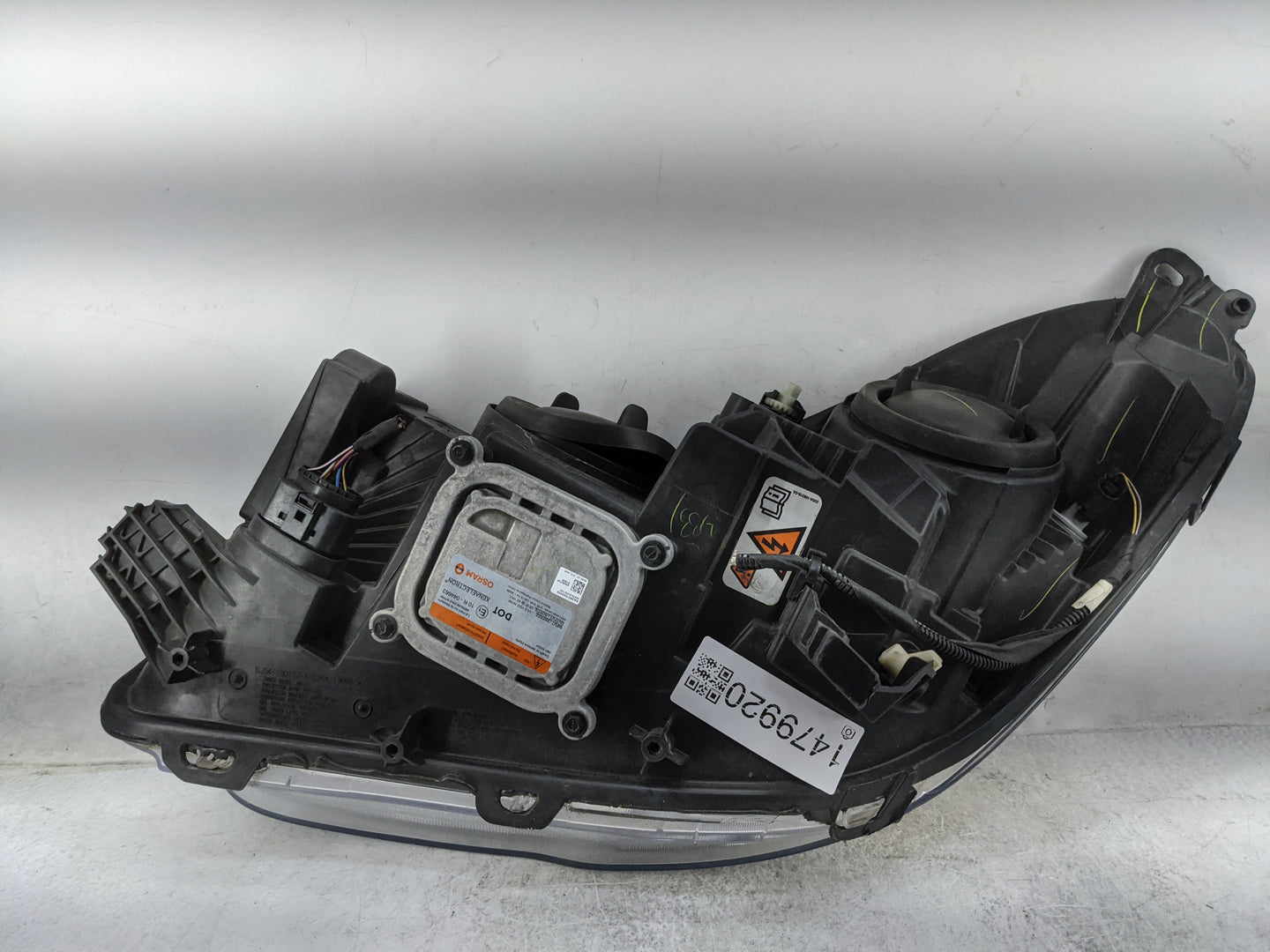 2018 Ford Escape Driver Left Oem Head Light Headlight Lamp Black - Oemusedautoparts1.com